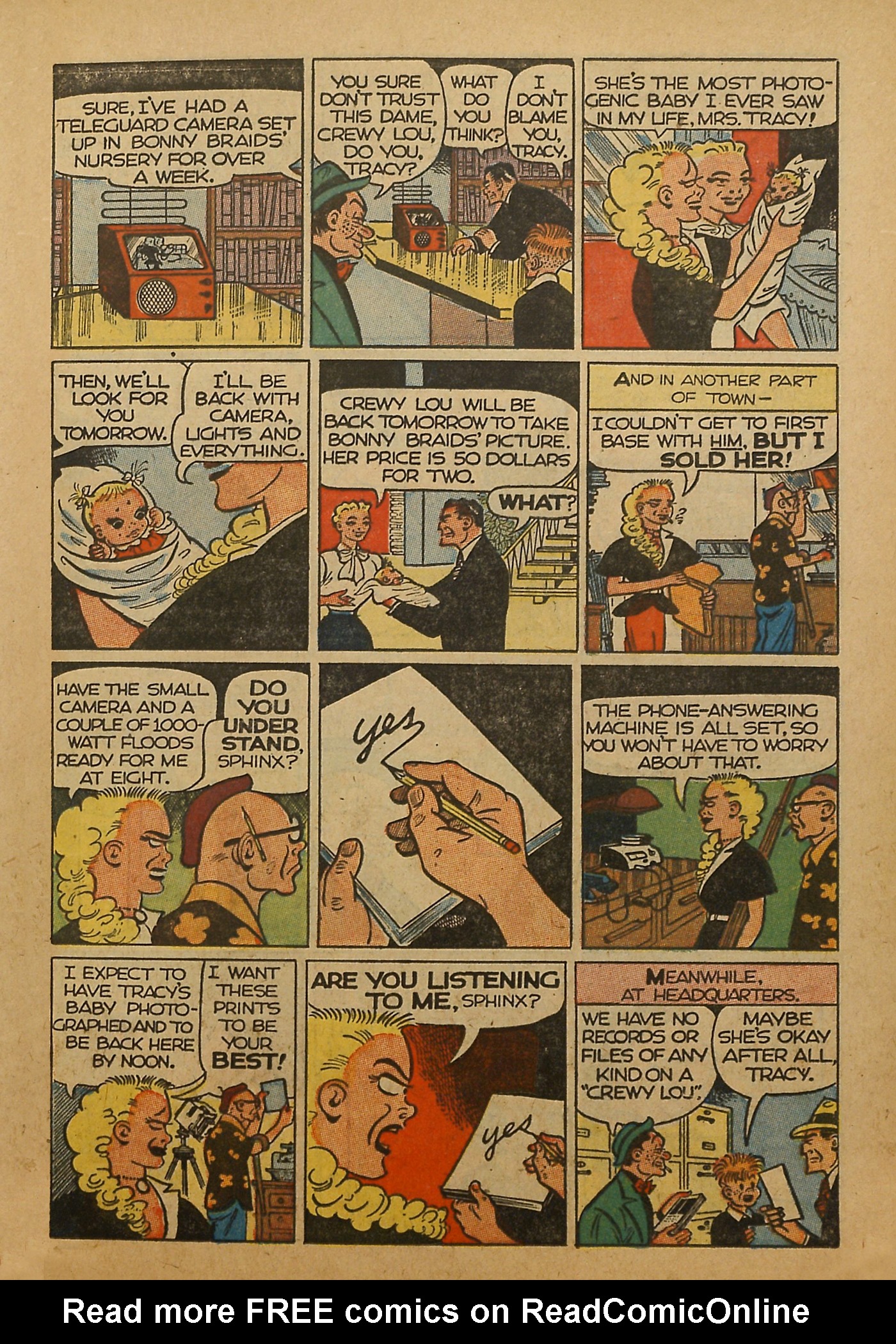 Read online Dick Tracy comic -  Issue #145 - 13