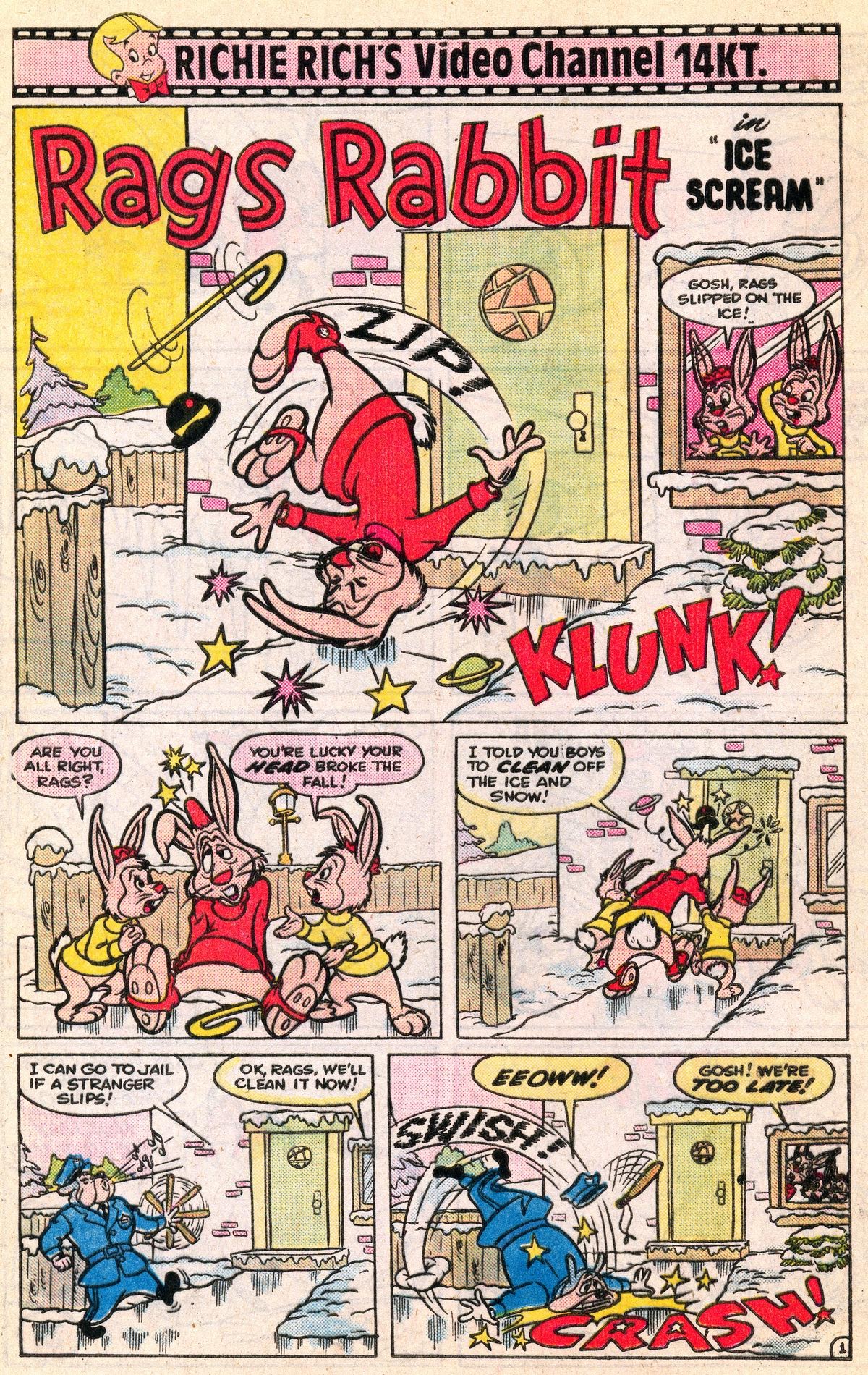 Read online Harvey Hits Comics comic -  Issue #3 - 12