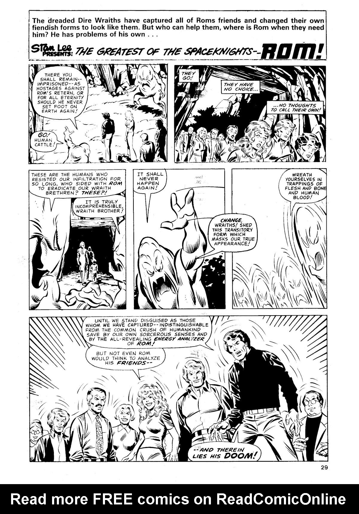 Read online Star Wars Weekly comic -  Issue #166 - 29