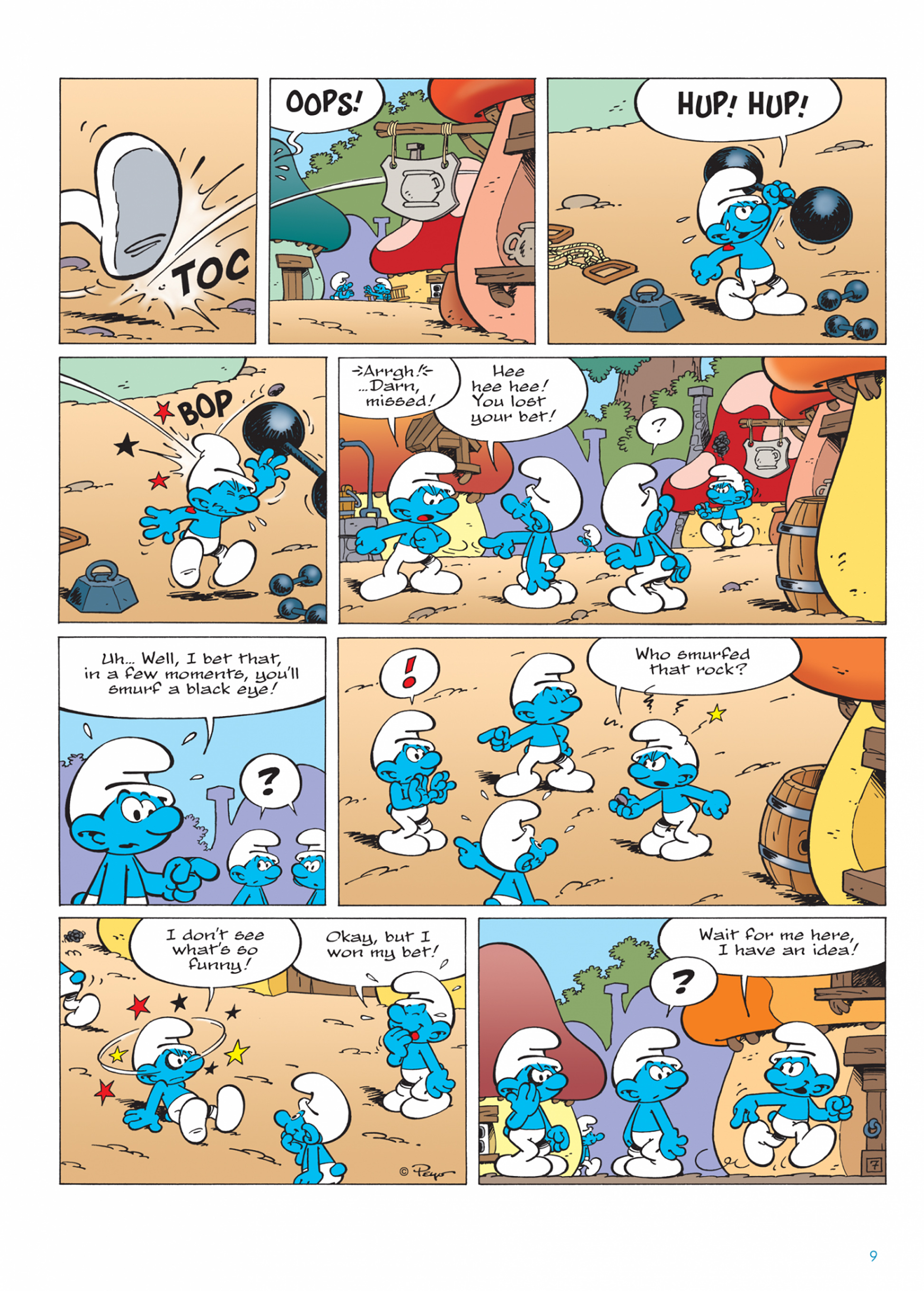 Read online The Smurfs comic -  Issue #25 - 10