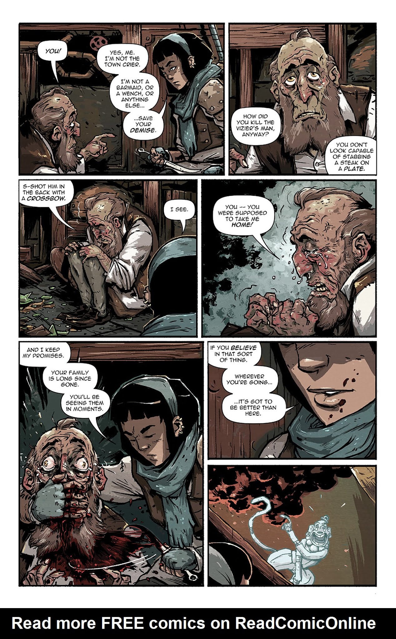 Read online Amala's Blade comic -  Issue #1 - 8