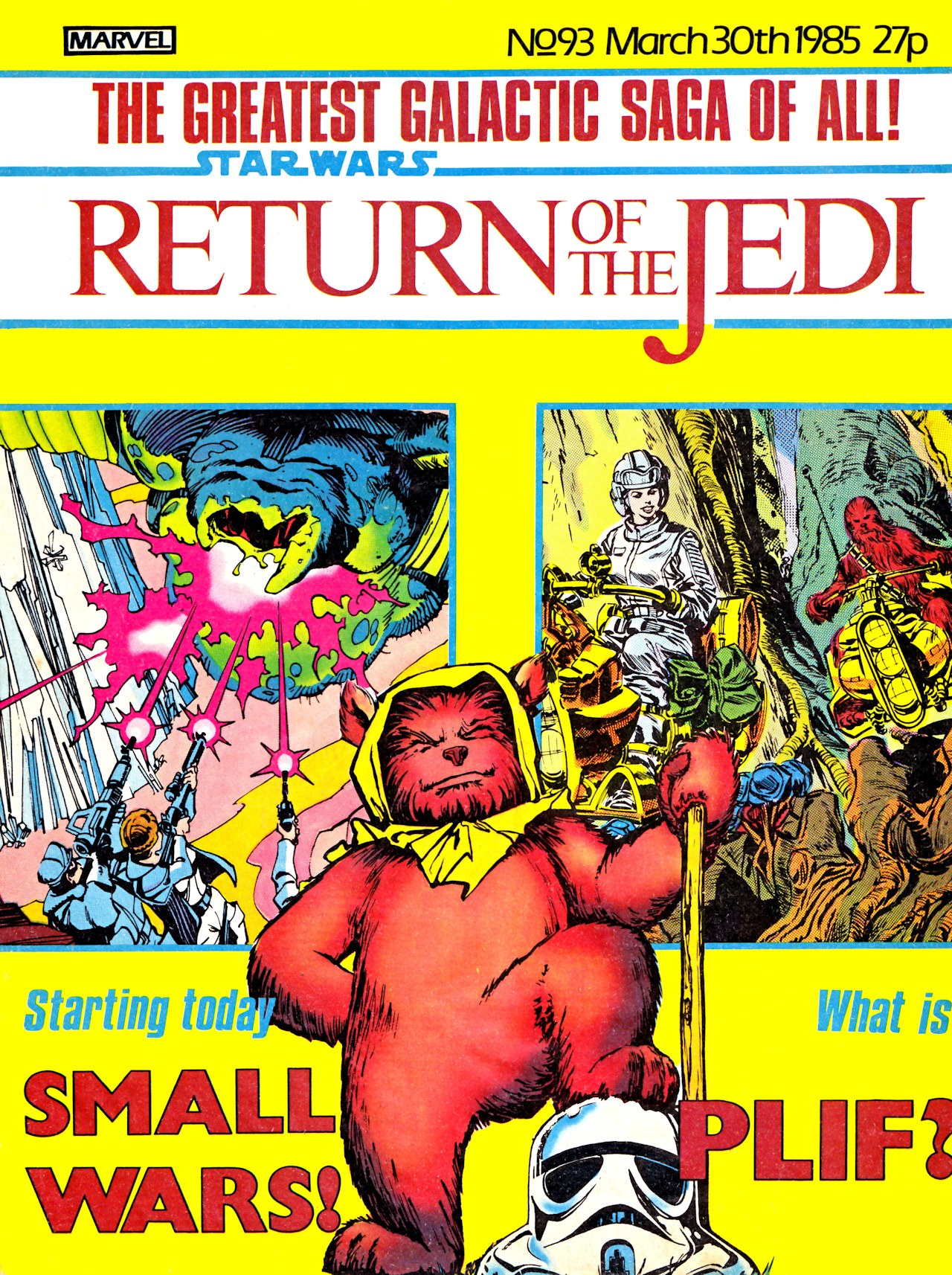 Read online Return of the Jedi comic -  Issue #93 - 1