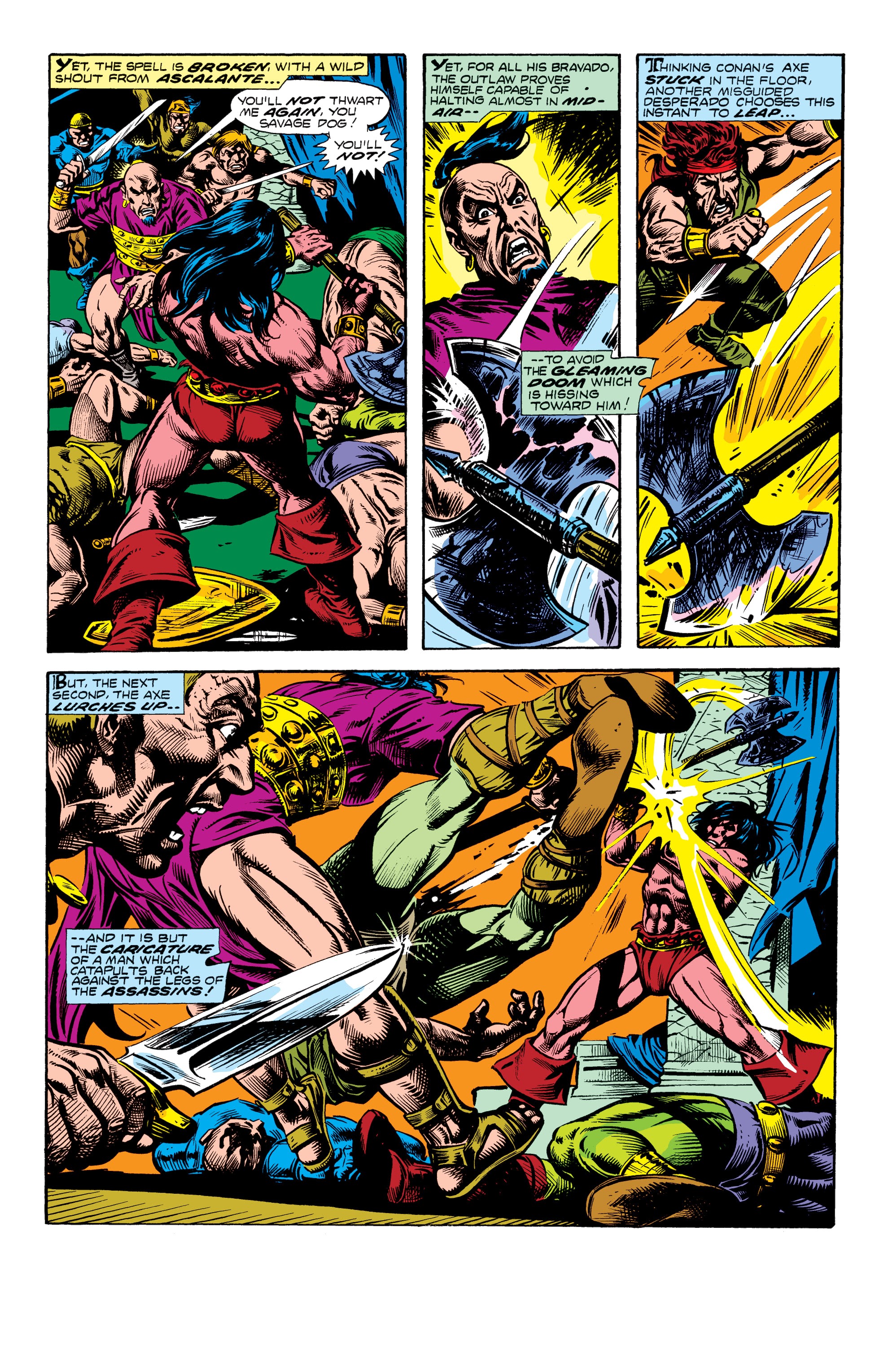 Read online Conan the Barbarian Epic Collection: The Original Marvel Years - Of Once and Future Kings comic -  Issue # TPB (Part 3) - 51
