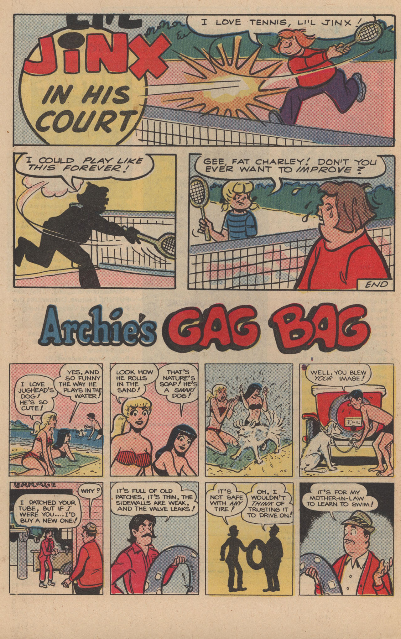 Read online Reggie's Wise Guy Jokes comic -  Issue #46 - 10