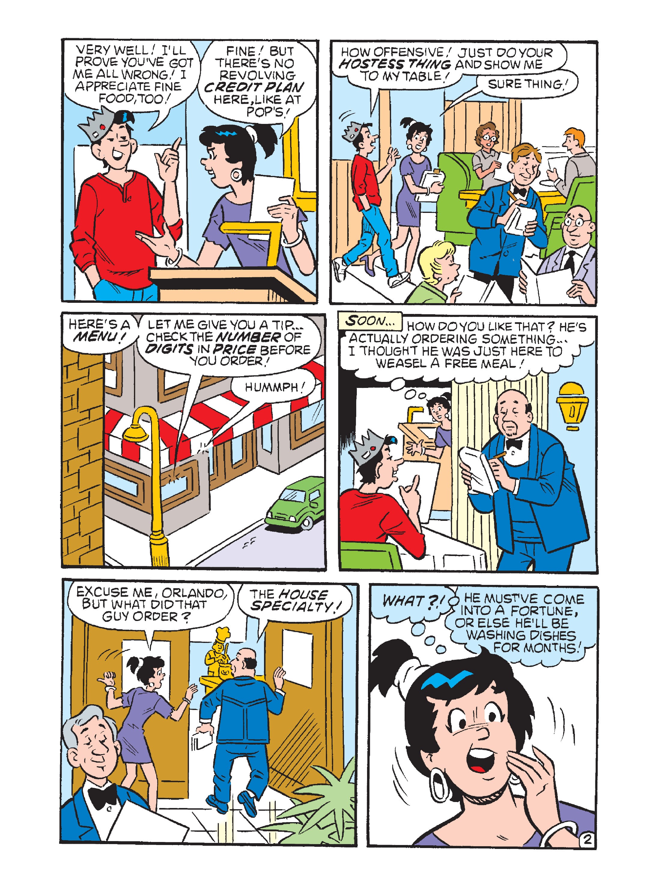 Read online Archie Comics Spectacular: Food Fight comic -  Issue # TPB - 89