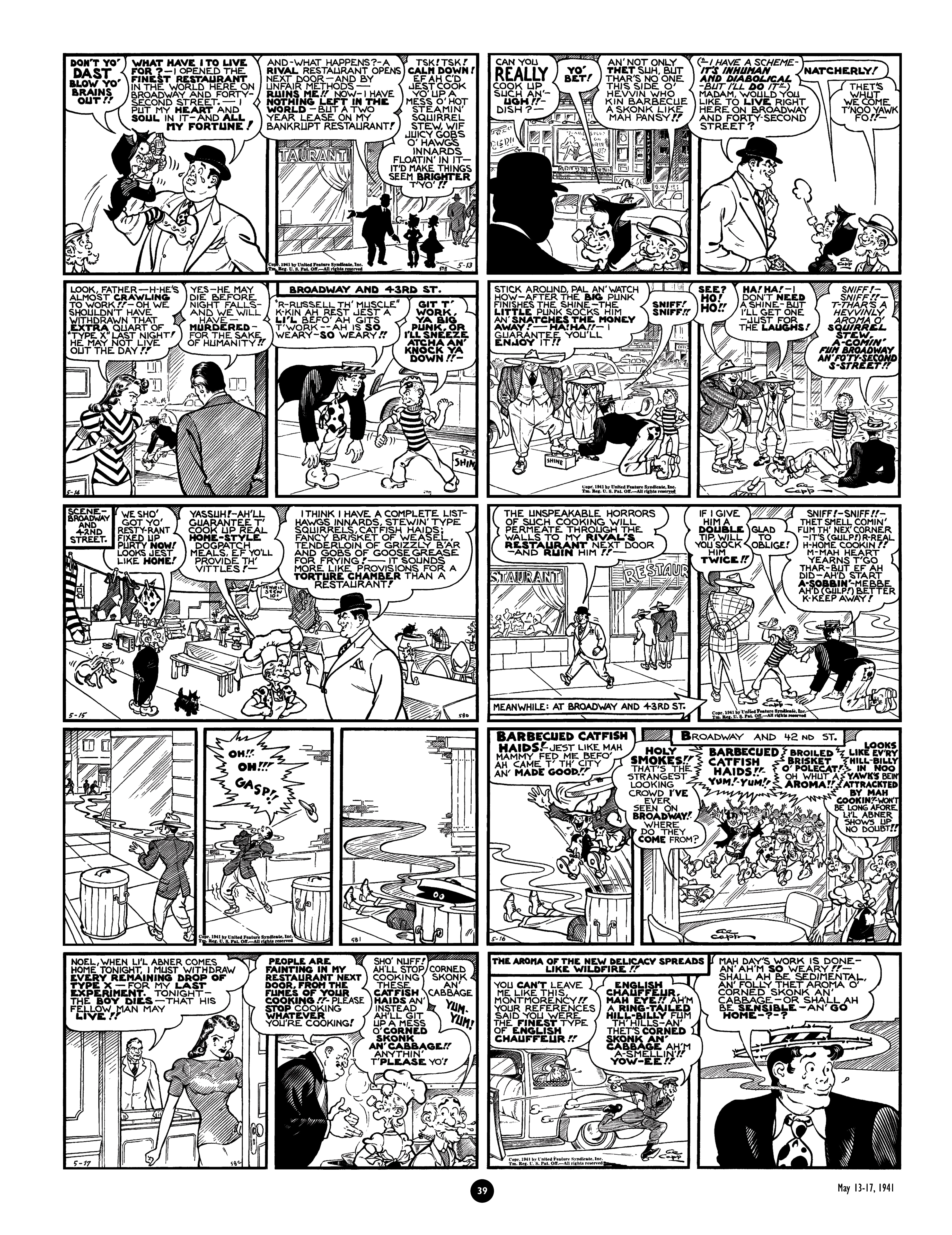 Read online Al Capp's Li'l Abner Complete Daily & Color Sunday Comics comic -  Issue # TPB 4 (Part 1) - 40