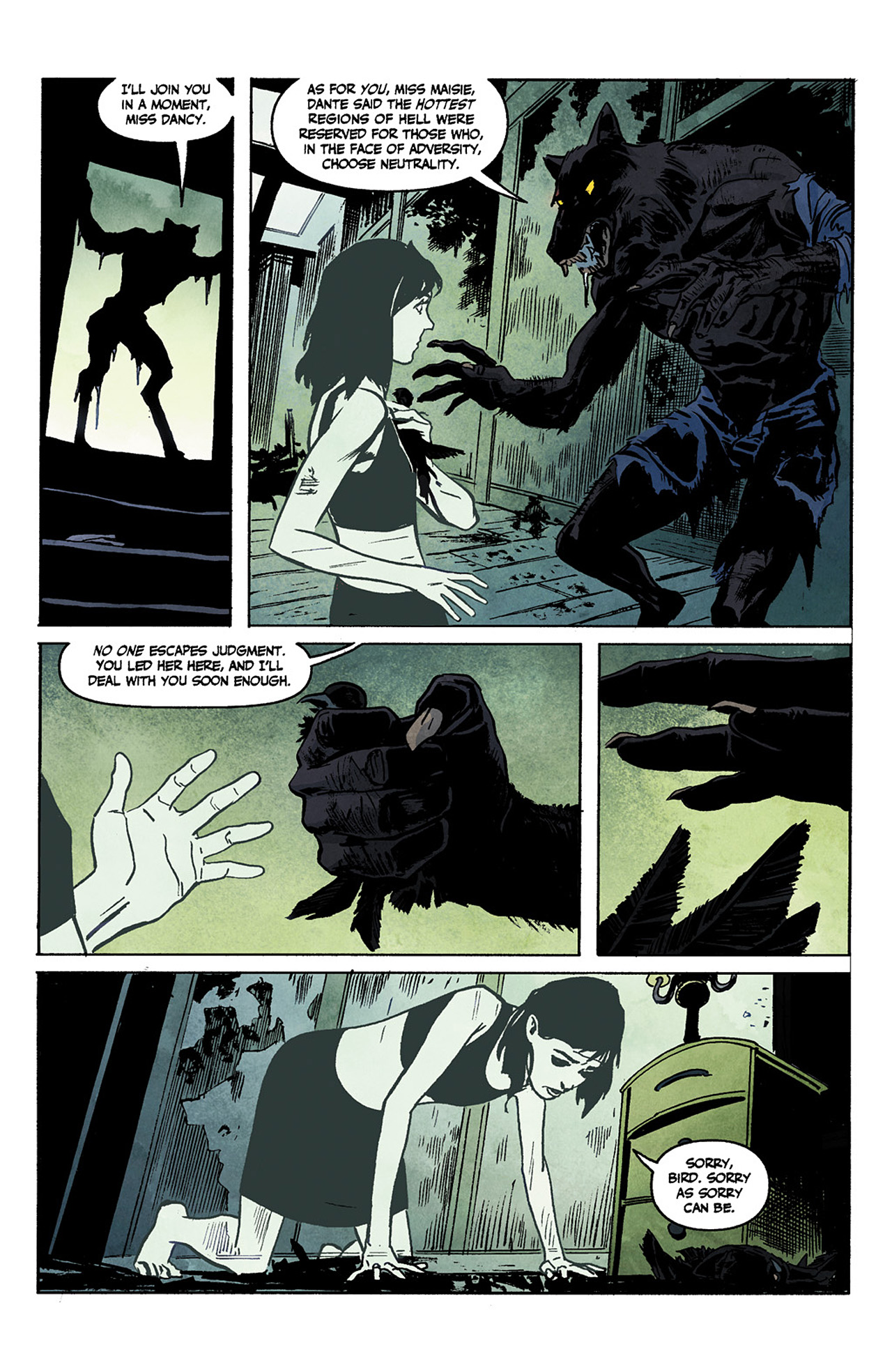 Read online Alabaster: Wolves comic -  Issue #5 - 18