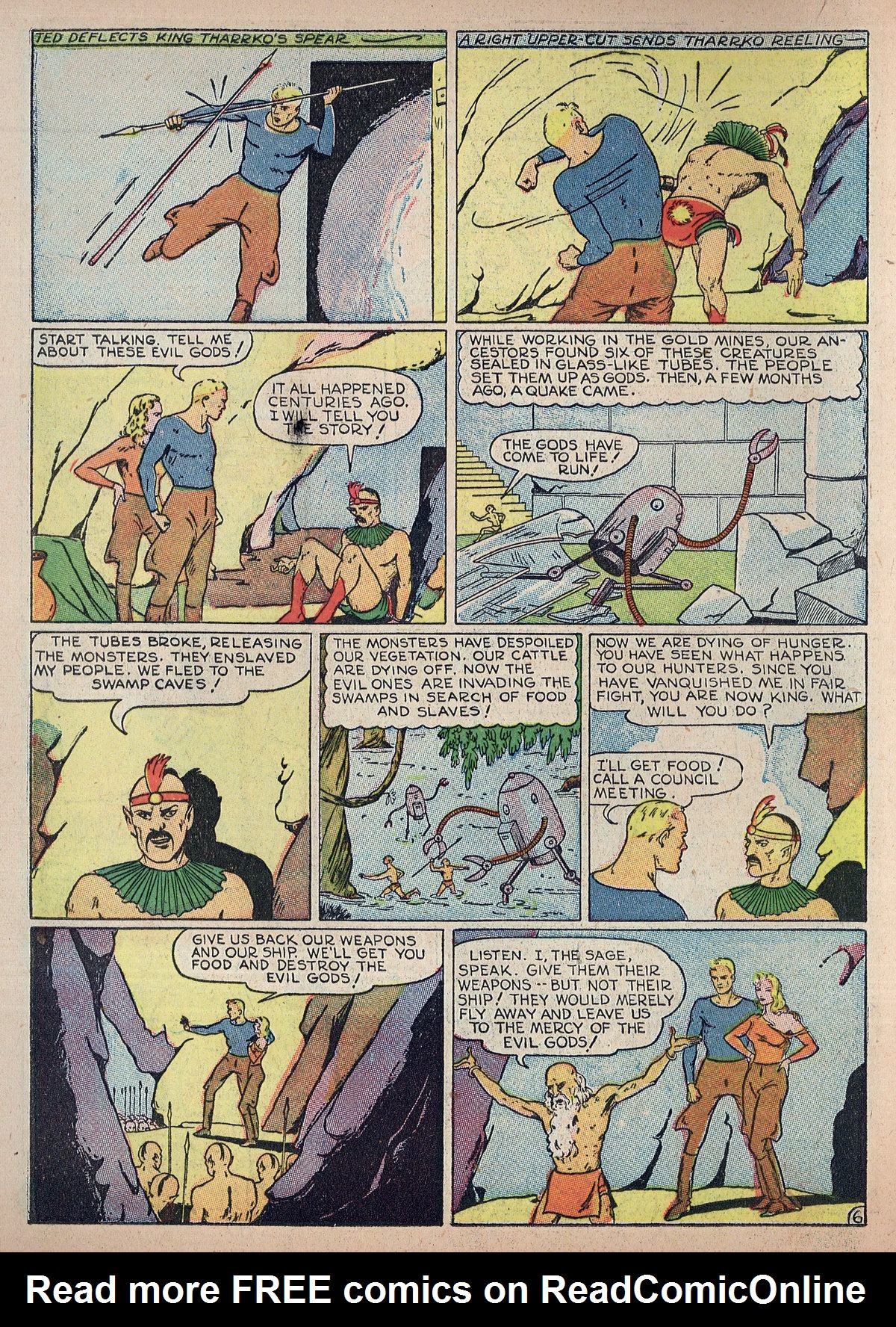 Read online Exciting Comics comic -  Issue #3 - 8