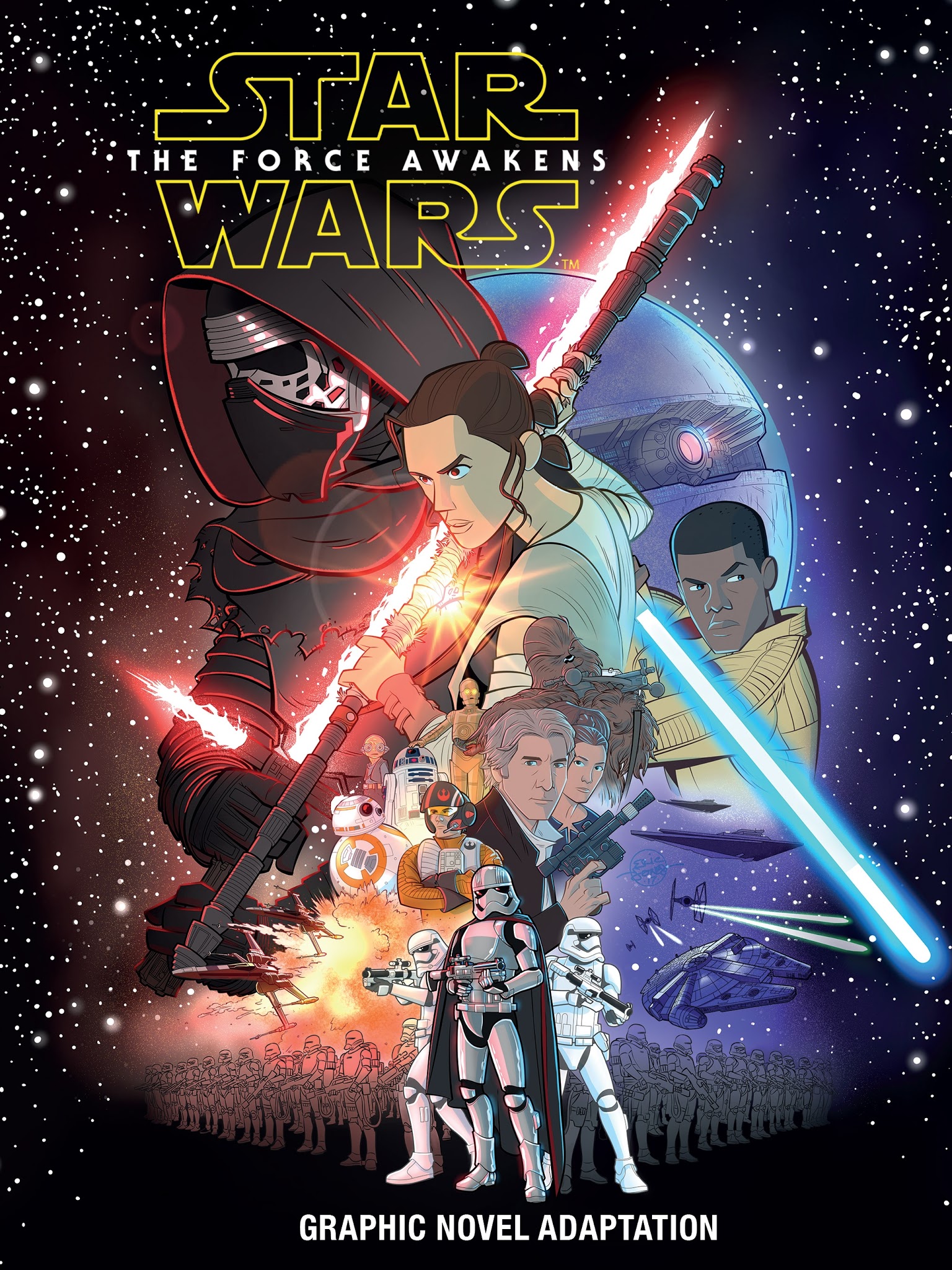 Read online Star Wars: The Force Awakens Graphic Novel Adaptation comic -  Issue # Full - 1