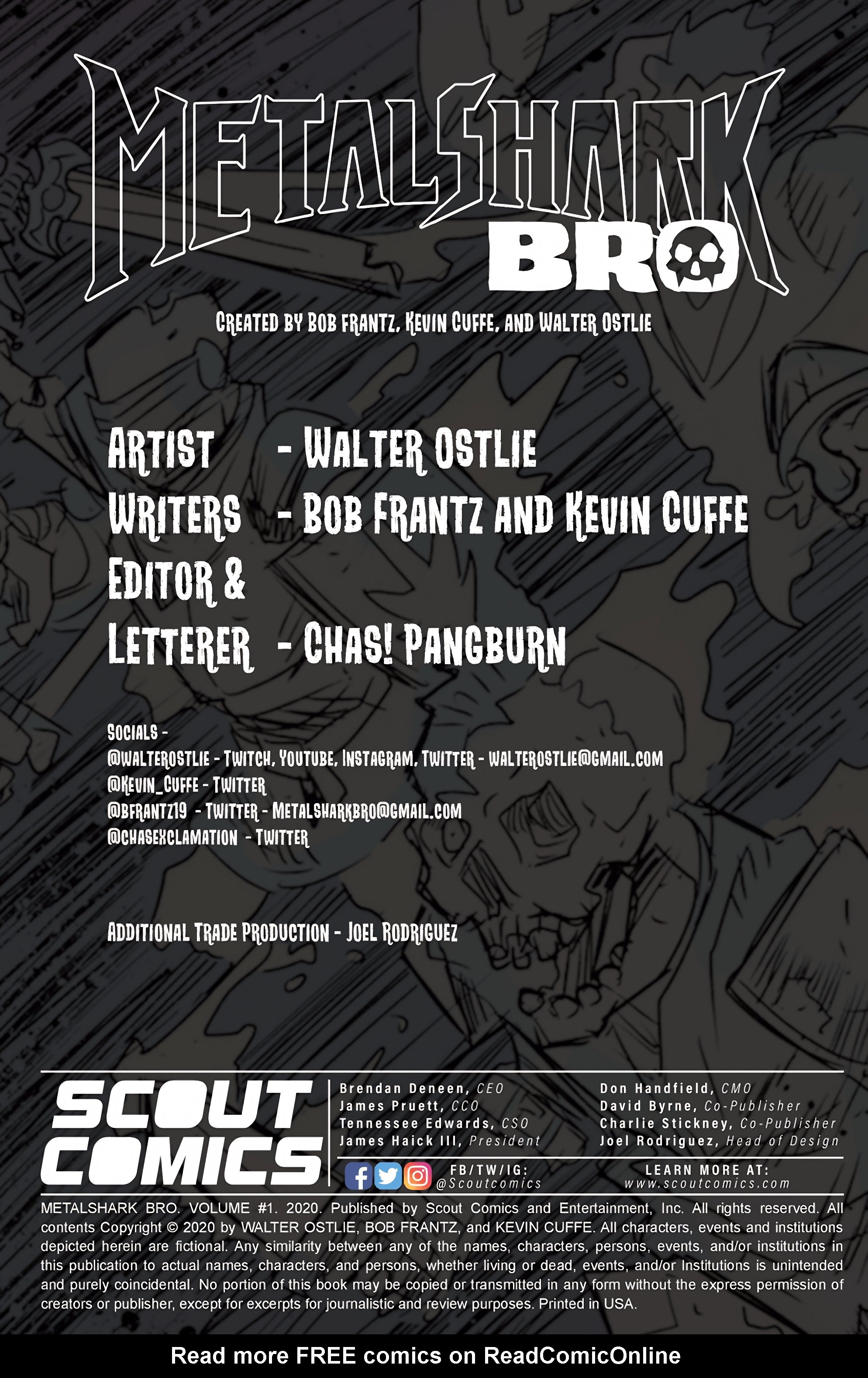 Read online Metalshark Bro: What the Fin? comic -  Issue # TPB - 4