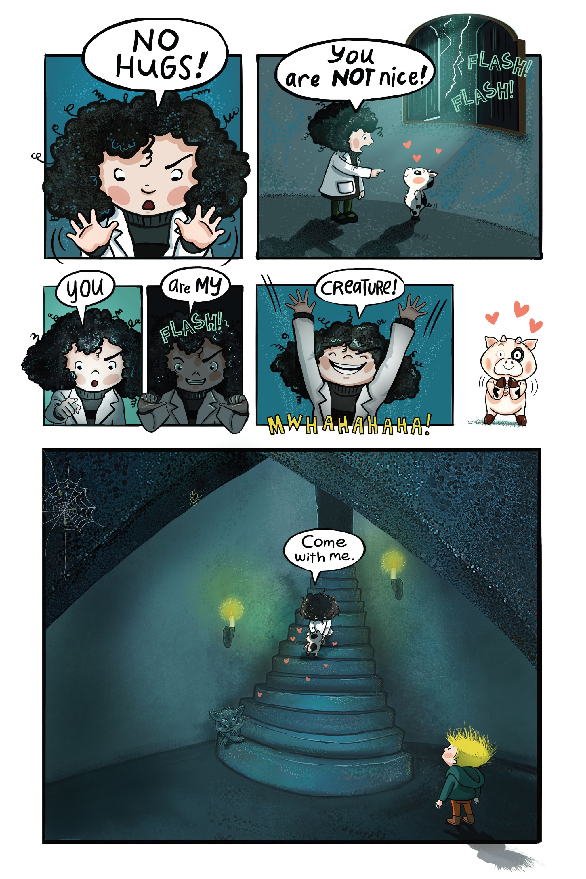 Read online Shelley Frankenstein!: CowPiggy comic -  Issue # TPB (Part 1) - 66