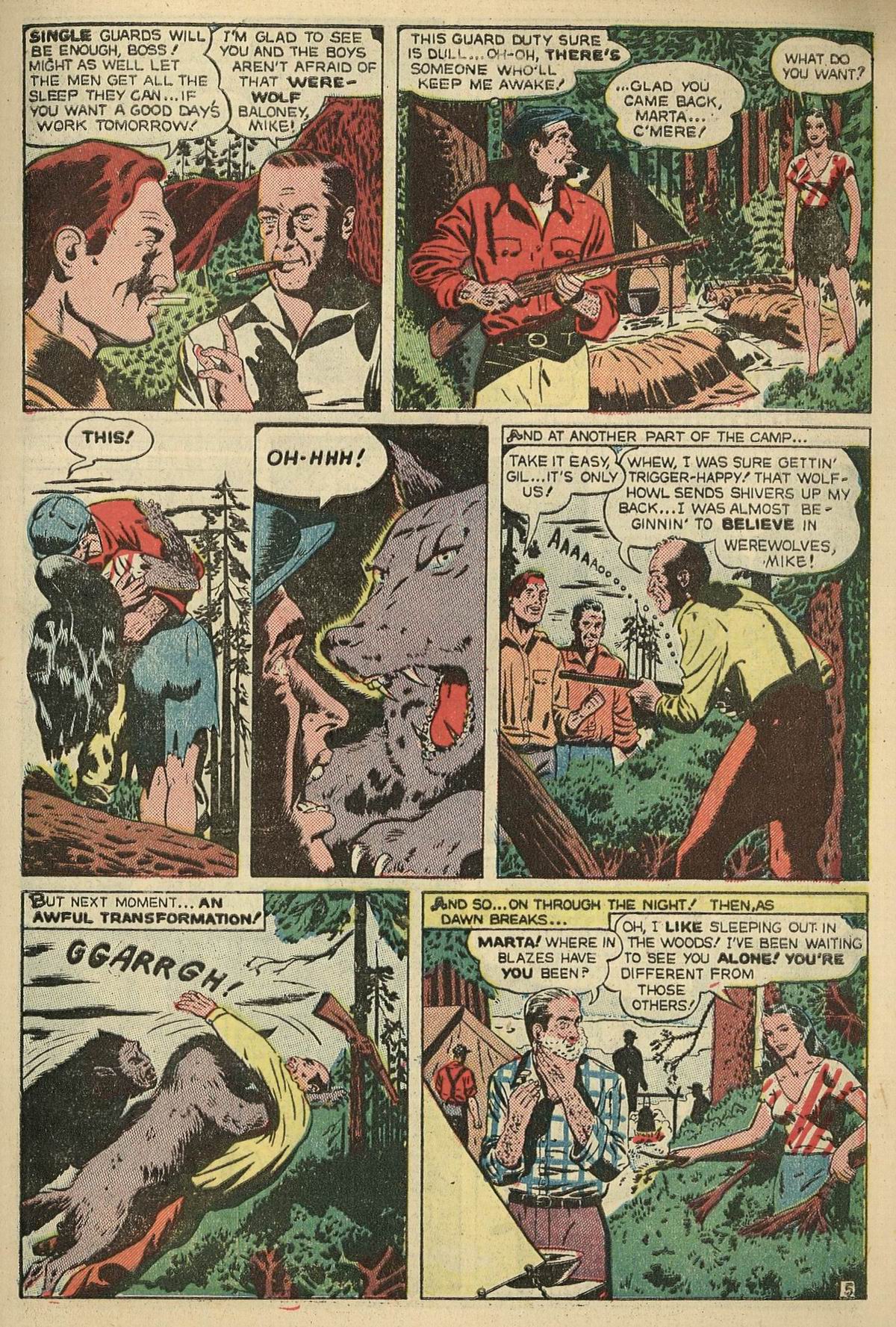 Read online Adventures Into The Unknown comic -  Issue #30 - 17