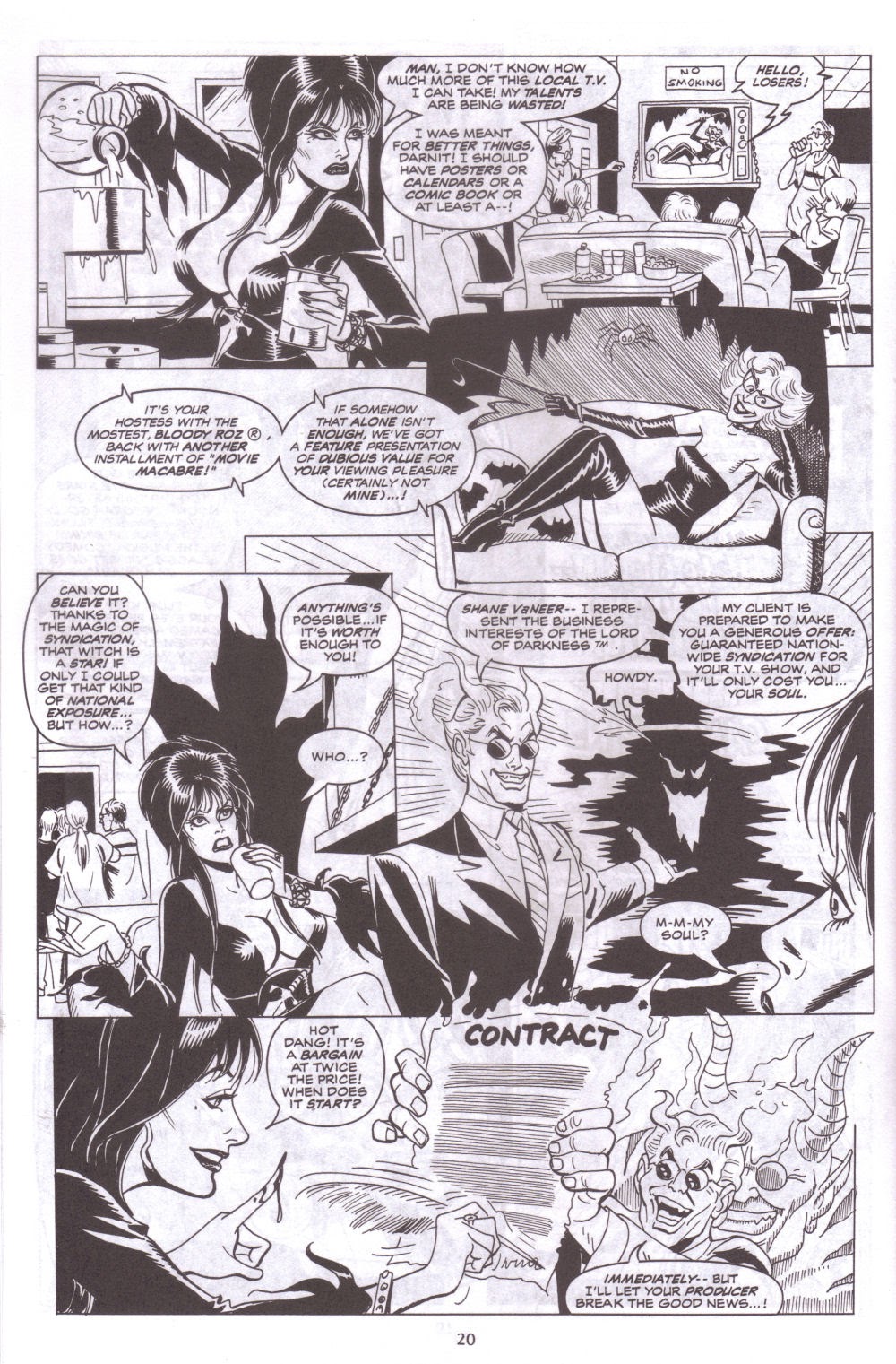 Read online Elvira, Mistress of the Dark comic -  Issue #121 - 22