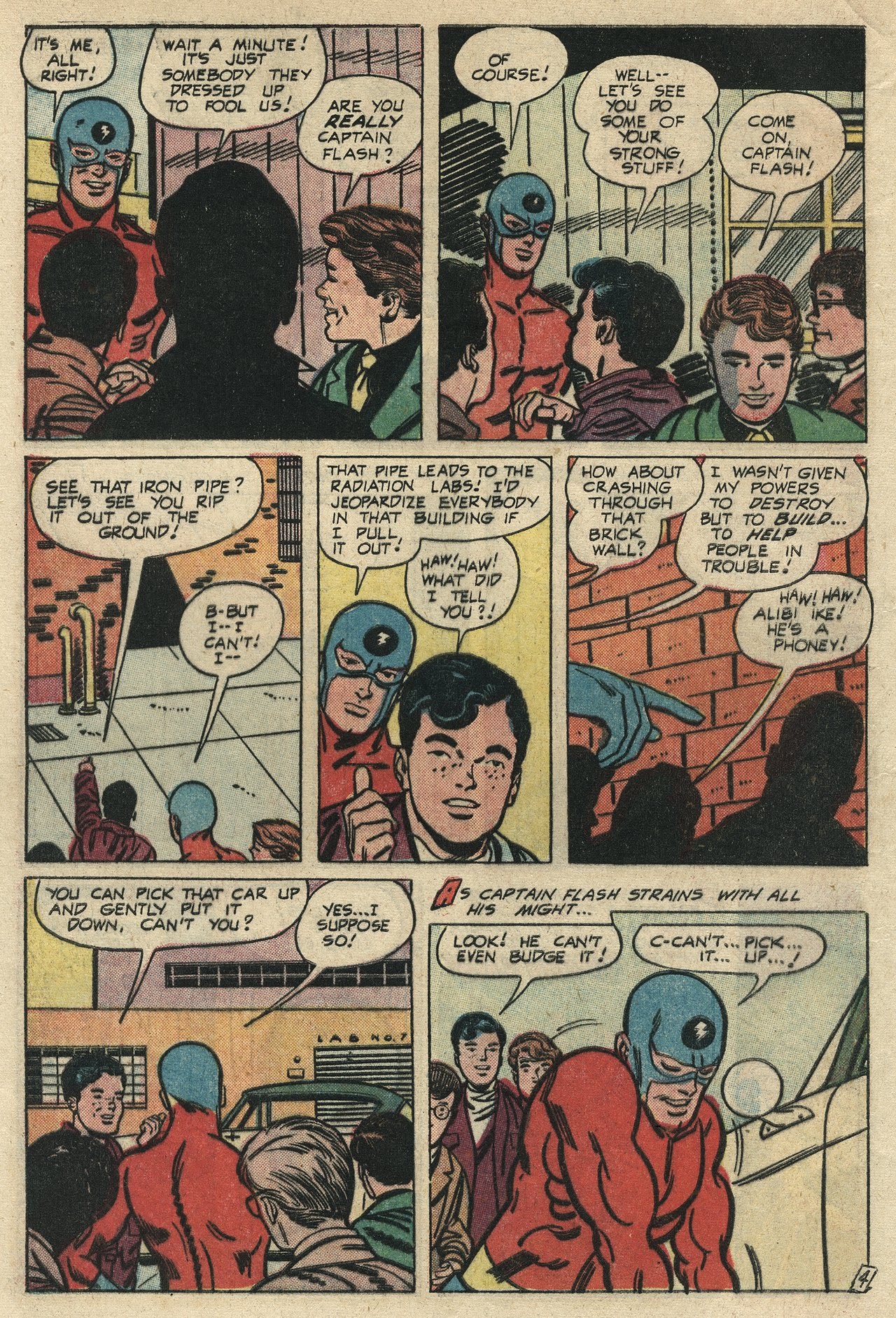 Read online Captain Flash comic -  Issue #4 - 6