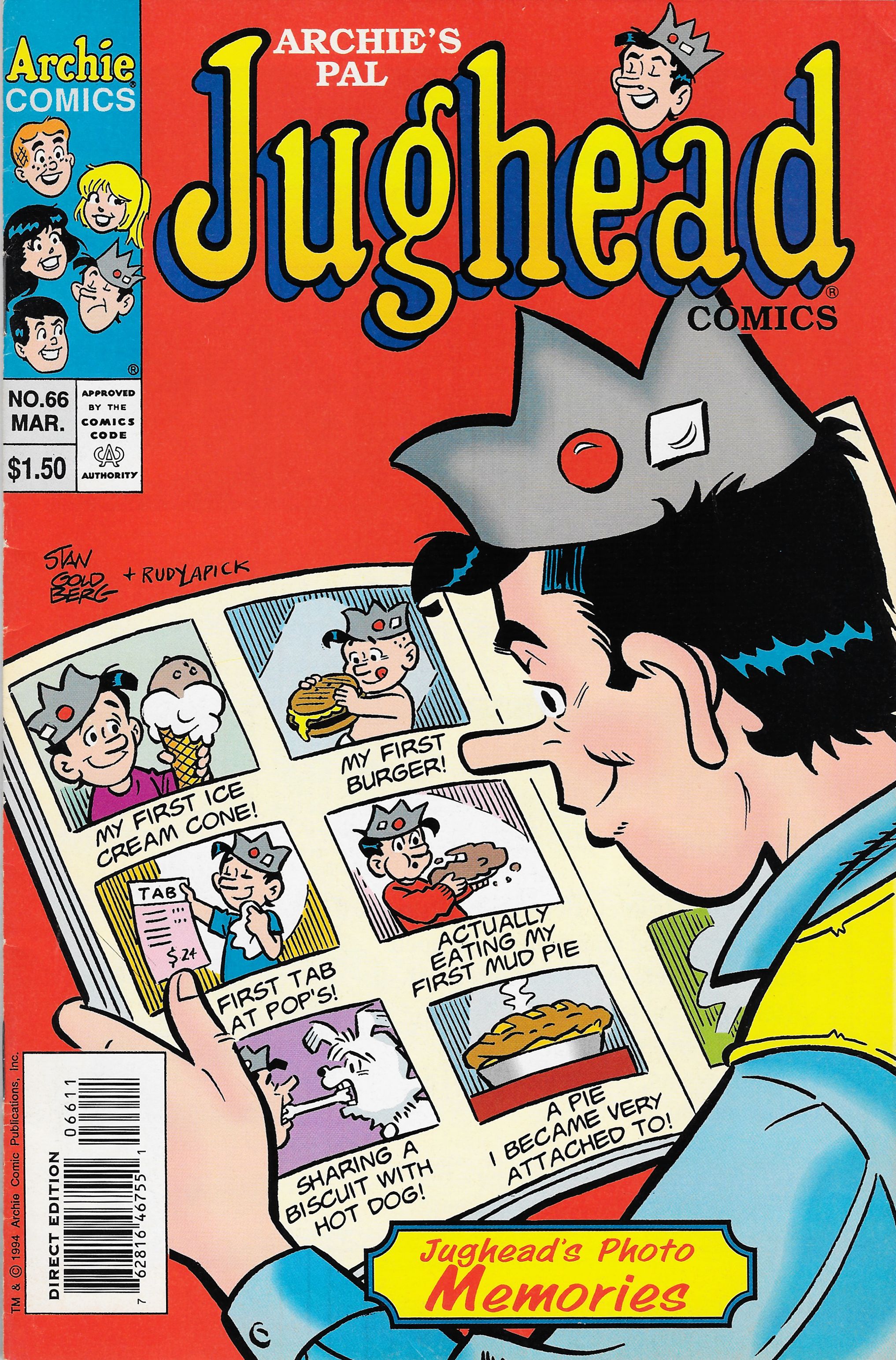 Read online Archie's Pal Jughead Comics comic -  Issue #66 - 1