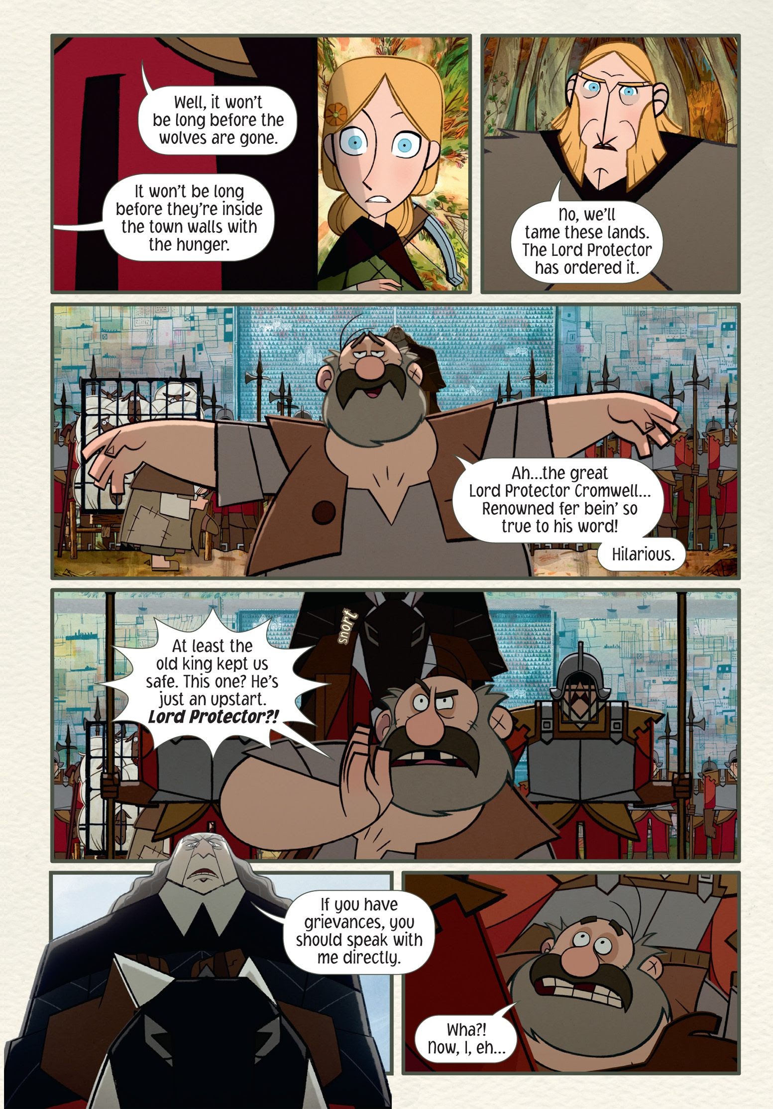 Read online Wolfwalkers: The Graphic Novel comic -  Issue # TPB (Part 1) - 60