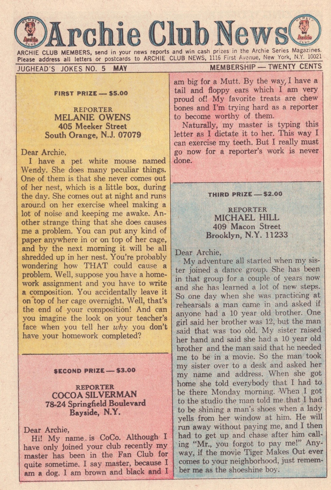 Read online Jughead's Jokes comic -  Issue #5 - 26