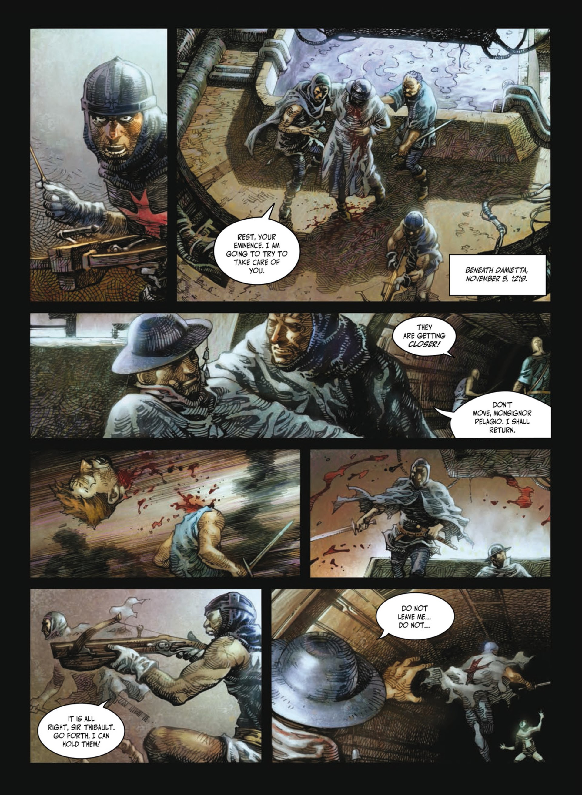 Read online Crusades comic -  Issue #2 - 7
