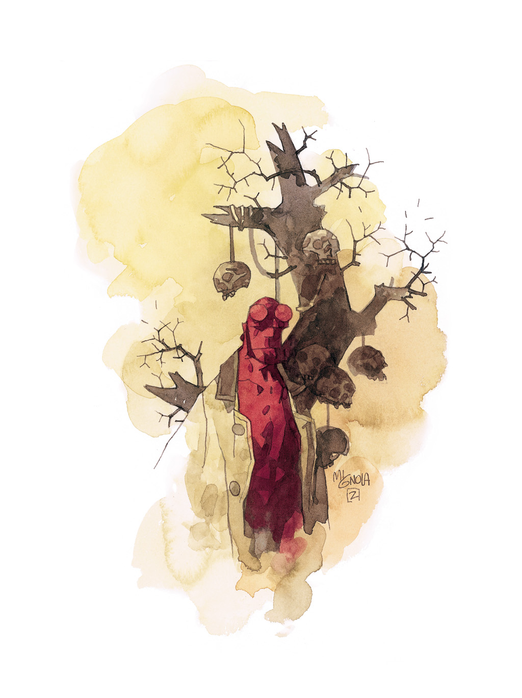 Read online The Art of Hellboy comic -  Issue # TPB - 3