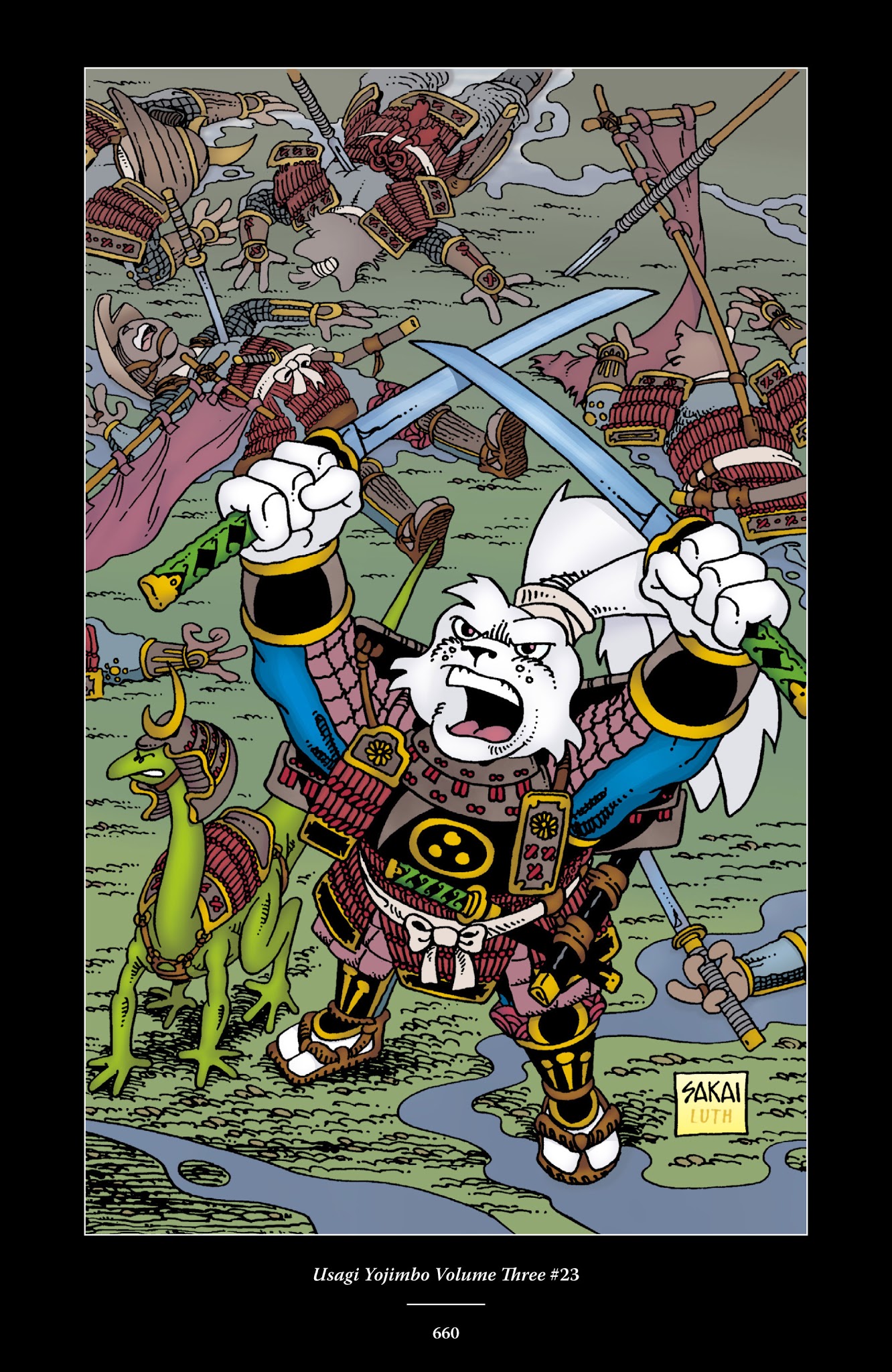 Read online The Usagi Yojimbo Saga comic -  Issue # TPB 2 - 650