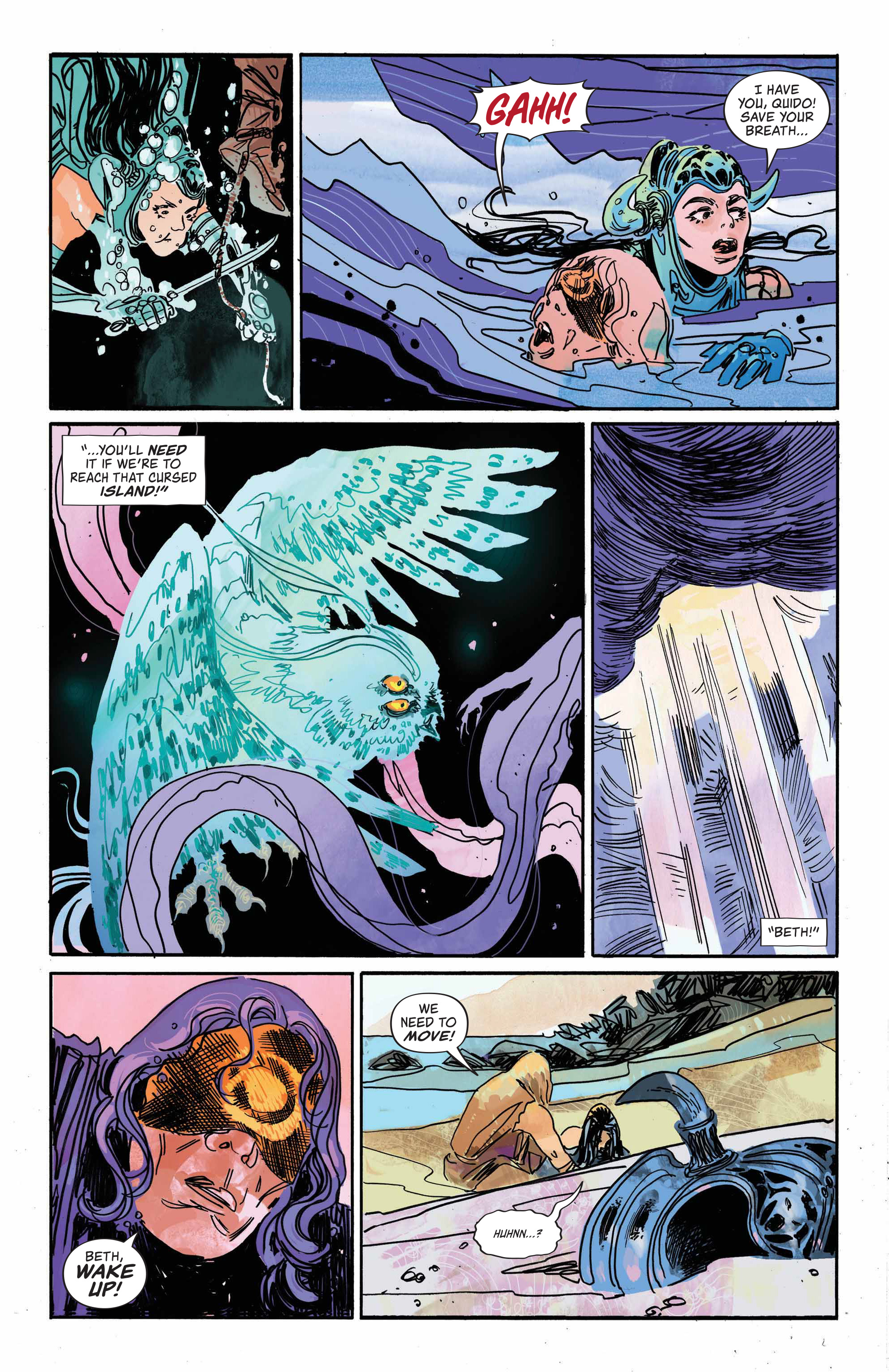 Read online Black Beth: Vengeance be thy name comic -  Issue # TPB - 60
