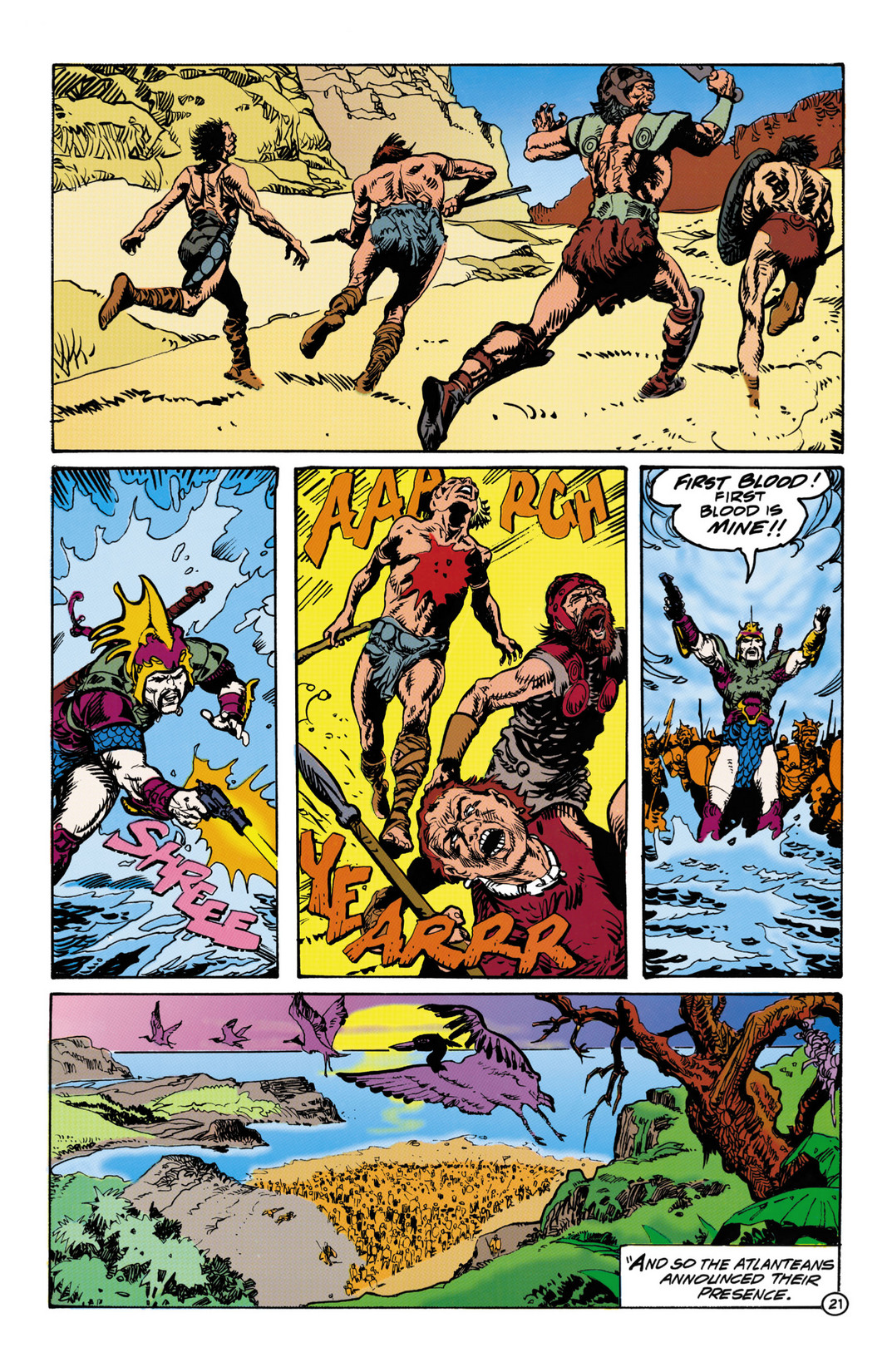 Read online The Atlantis Chronicles comic -  Issue #6 - 21