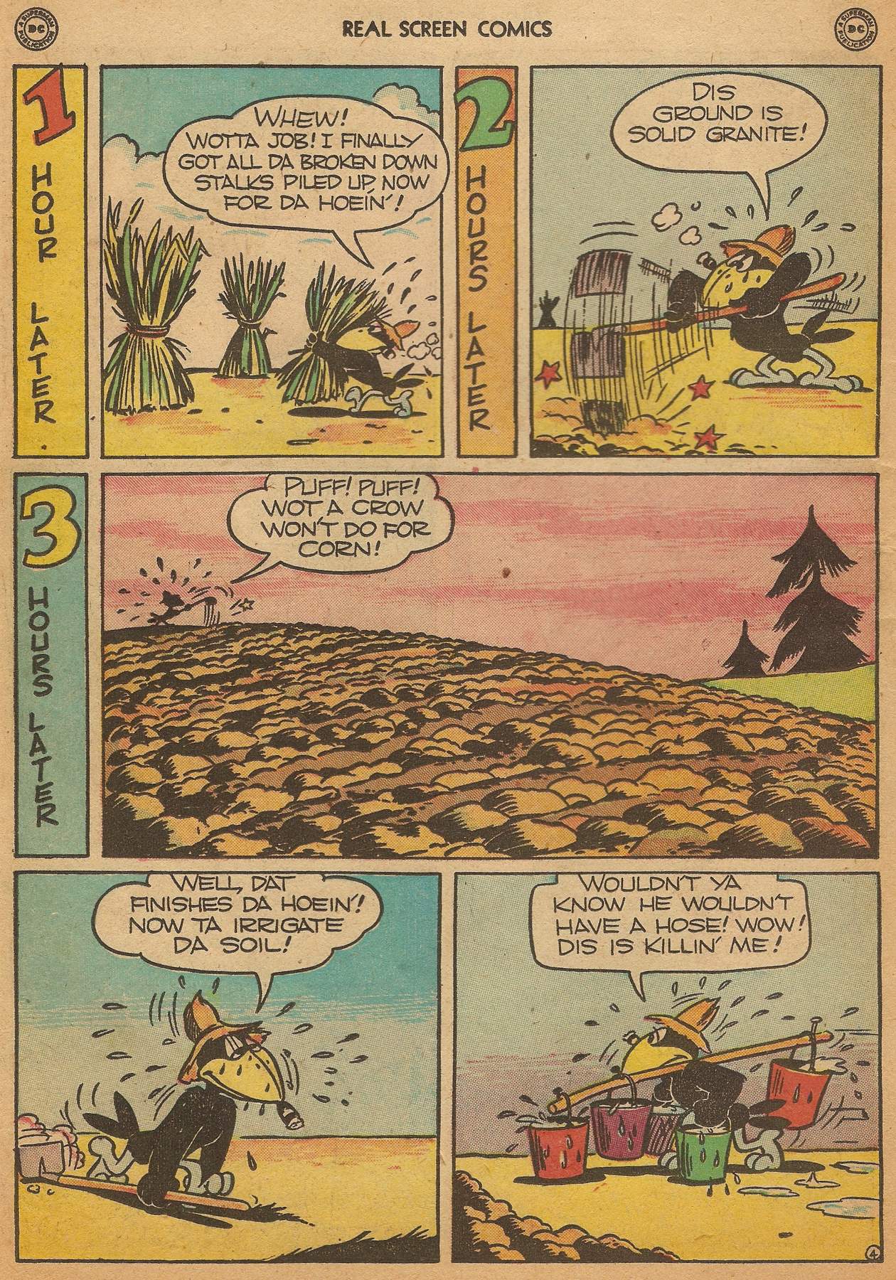 Read online Real Screen Comics comic -  Issue #18 - 24