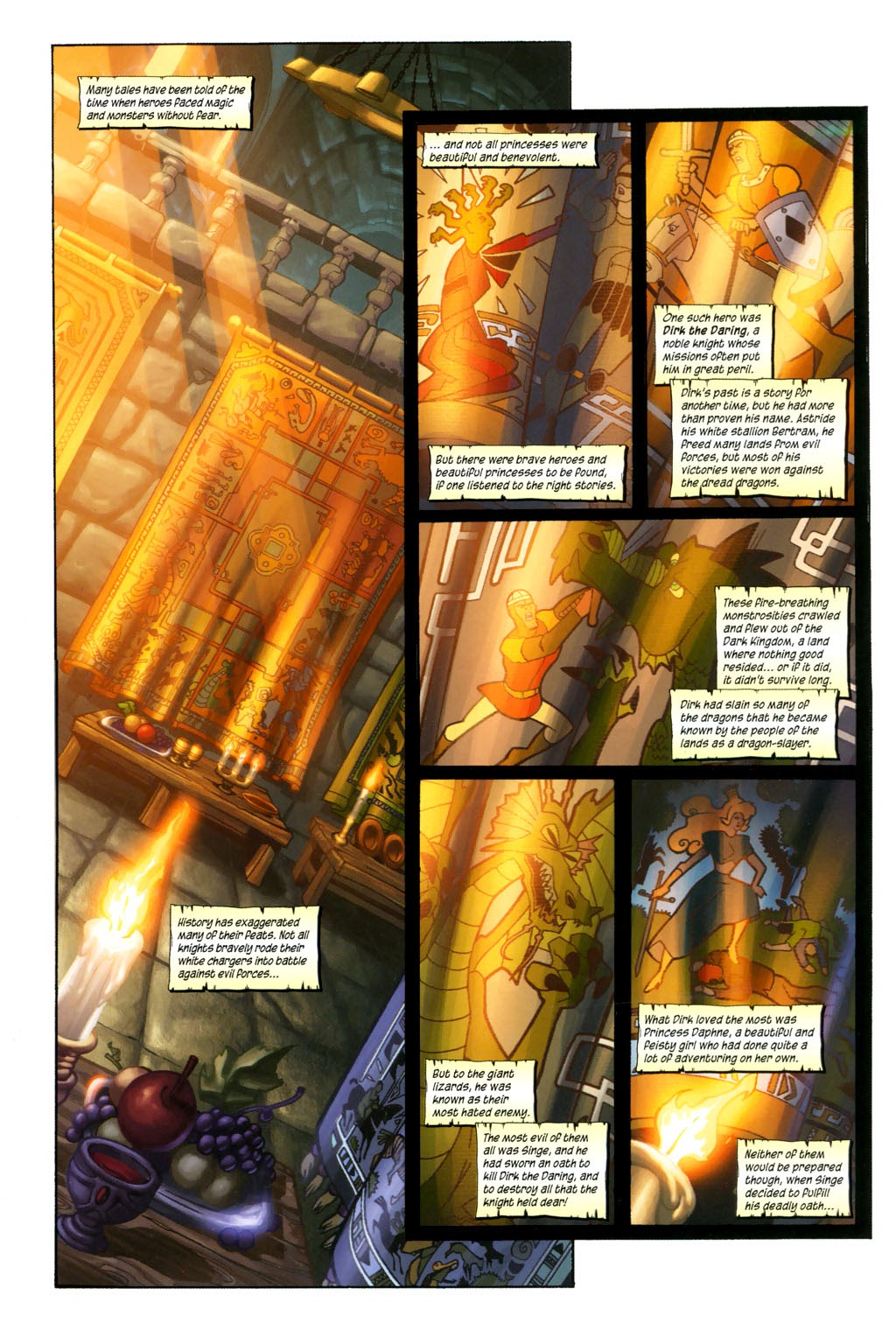 Read online Dragon's Lair (2006) comic -  Issue #1 - 3