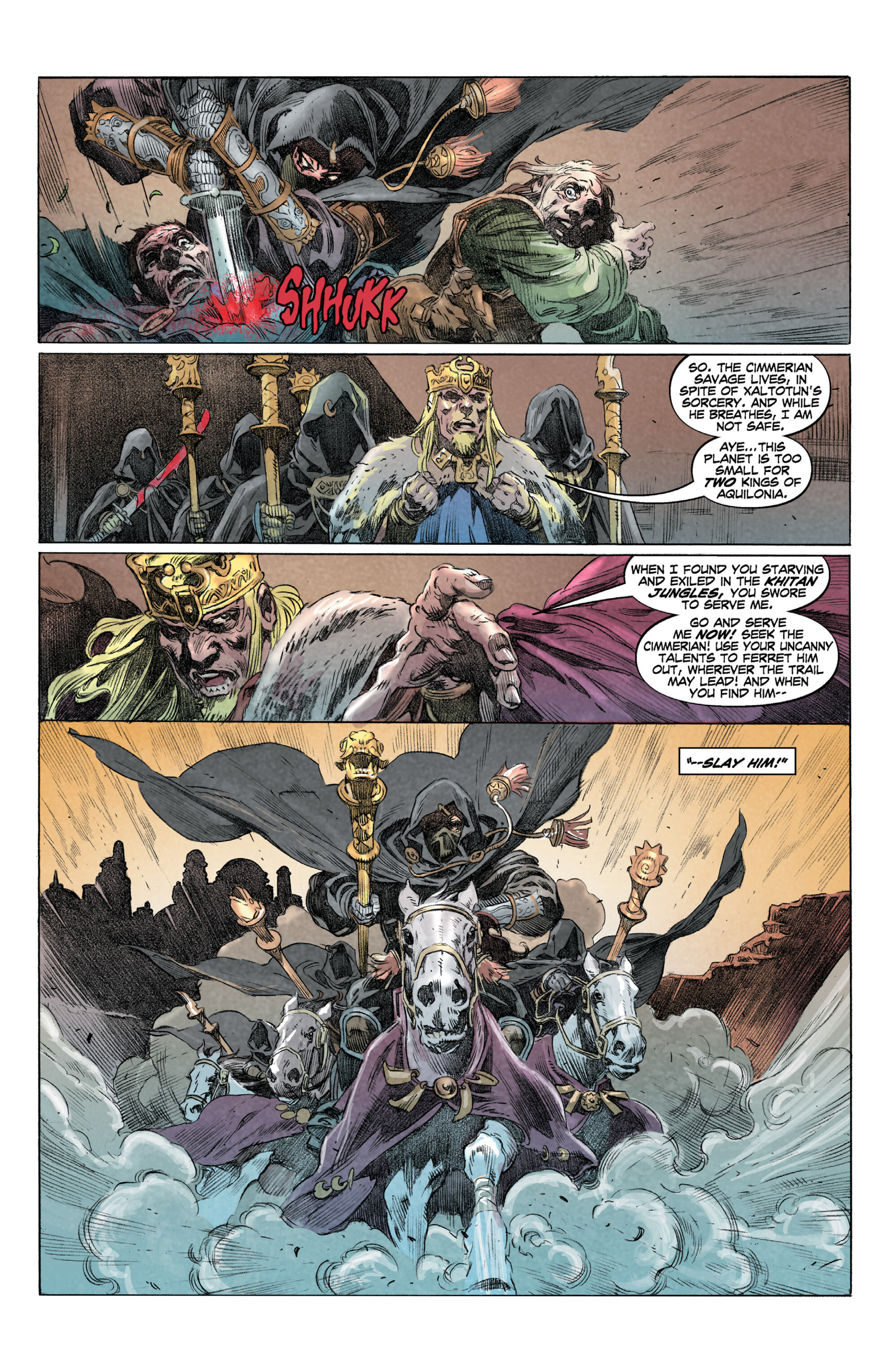 Read online King Conan Chronicles Epic Collection comic -  Issue # Wolves And Dragons (Part 2) - 27