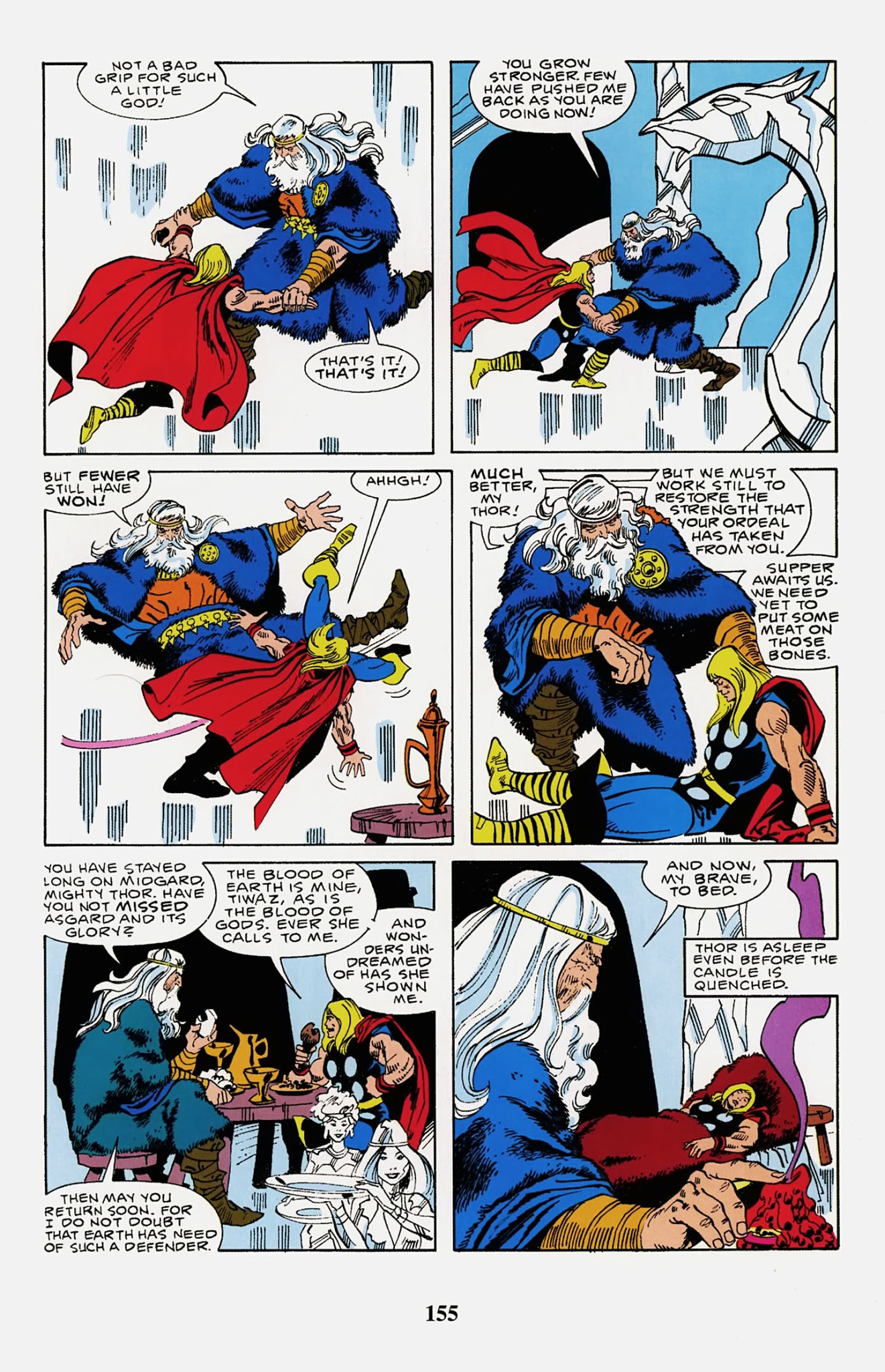 Read online Thor Visionaries: Walter Simonson comic -  Issue # TPB 2 - 157
