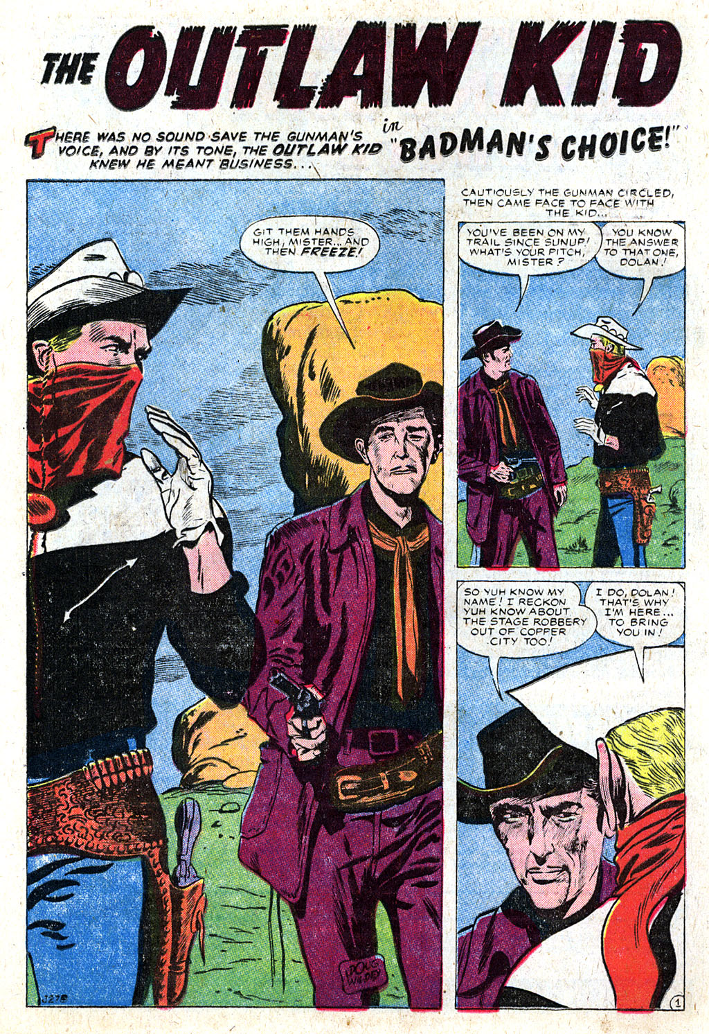 Read online The Outlaw Kid (1954) comic -  Issue #12 - 16