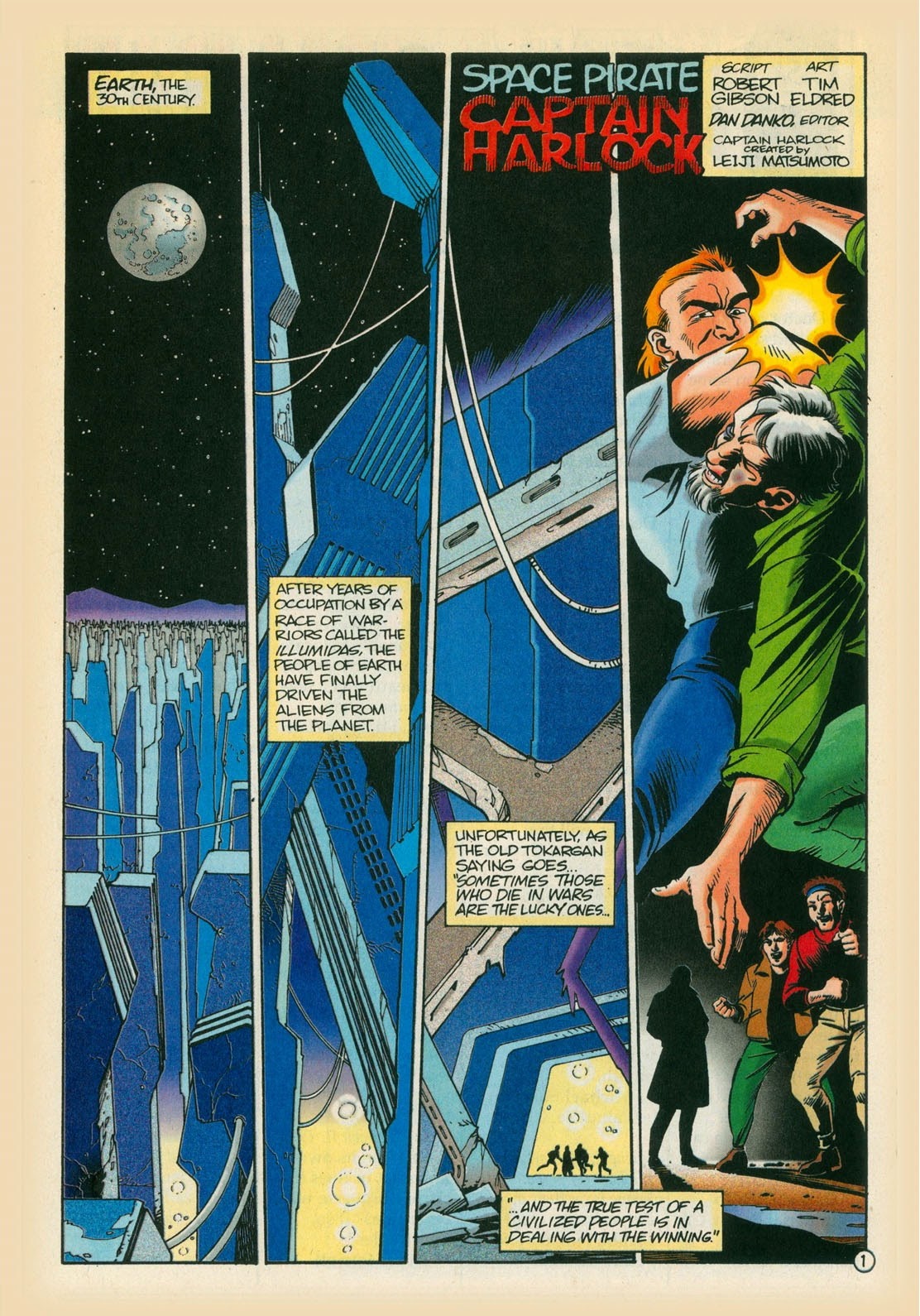 Read online Captain Harlock: The Machine People comic -  Issue #1 - 6