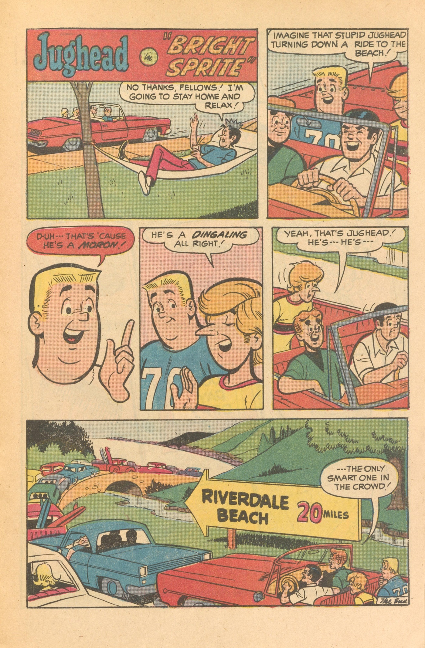 Read online Jughead's Jokes comic -  Issue #26 - 21