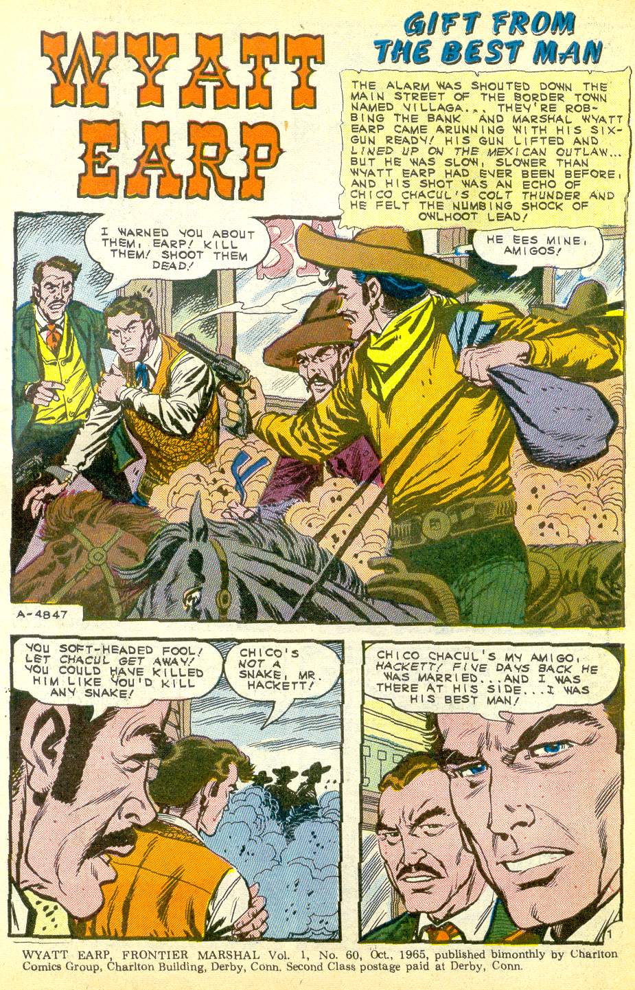Read online Wyatt Earp Frontier Marshal comic -  Issue #60 - 3