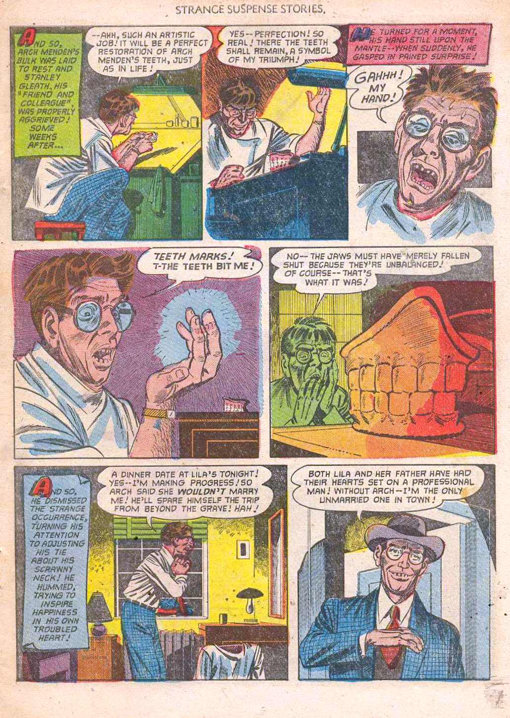 Read online Strange Suspense Stories (1952) comic -  Issue #2 - 7