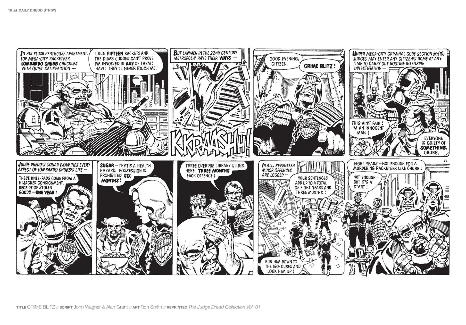 Read online Judge Dredd: The Daily Dredds comic -  Issue # TPB 1 - 19