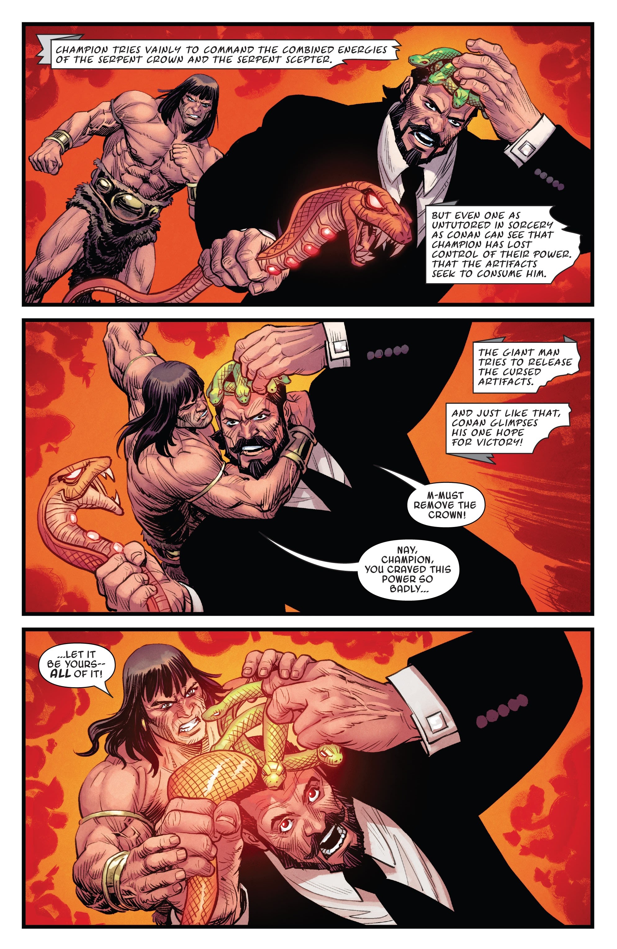 Read online Conan: Battle For The Serpent Crown comic -  Issue #5 - 18