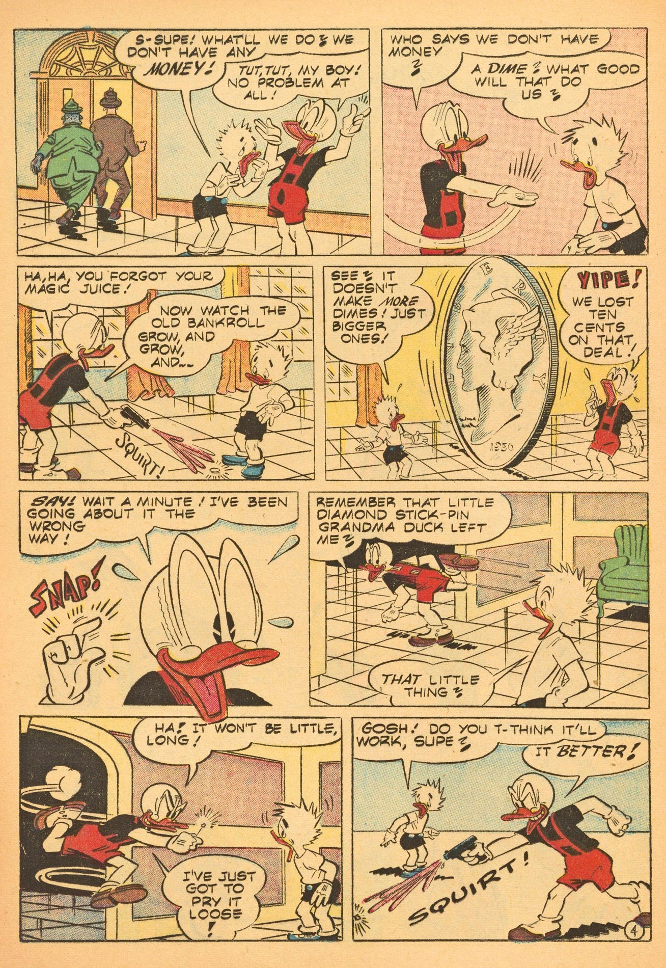 Read online Super Duck Comics comic -  Issue #71 - 16