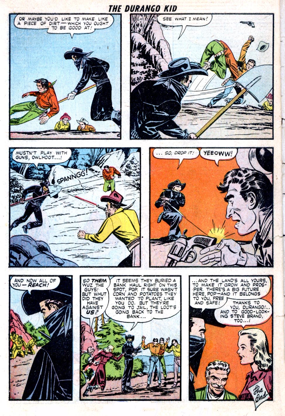 Read online Charles Starrett as The Durango Kid comic -  Issue #7 - 34