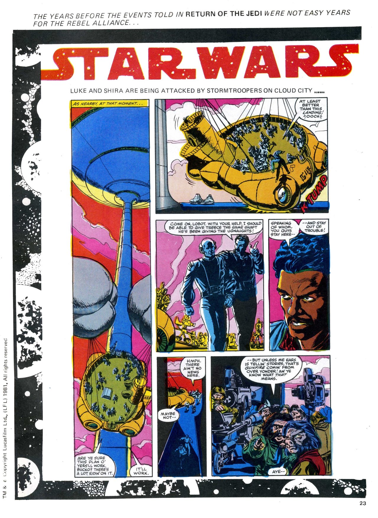 Read online Return of the Jedi comic -  Issue #101 - 23