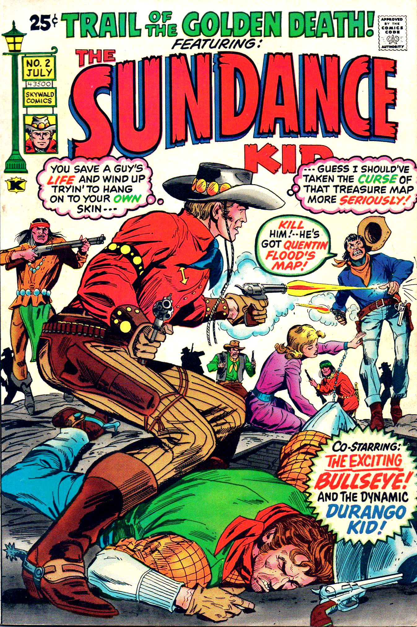 Read online The Sundance Kid comic -  Issue #2 - 1