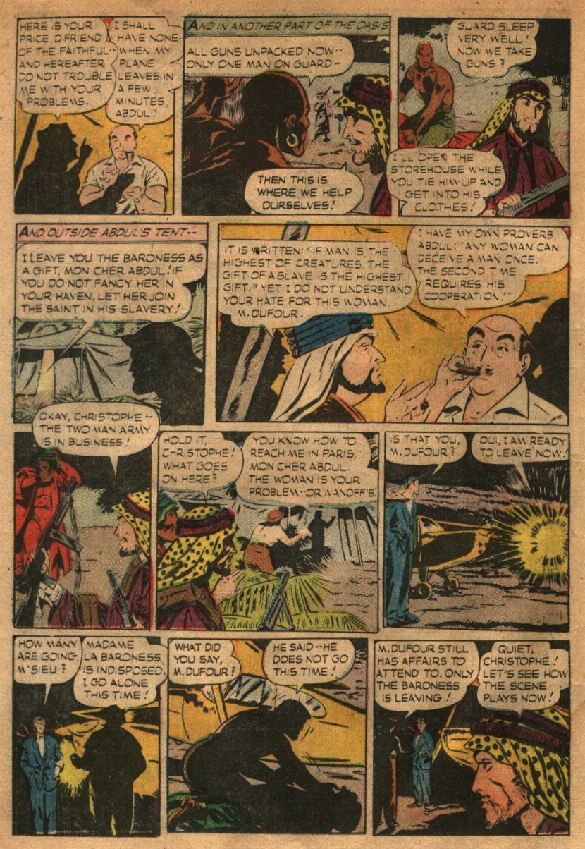 Read online The Saint (1947) comic -  Issue #10 - 14