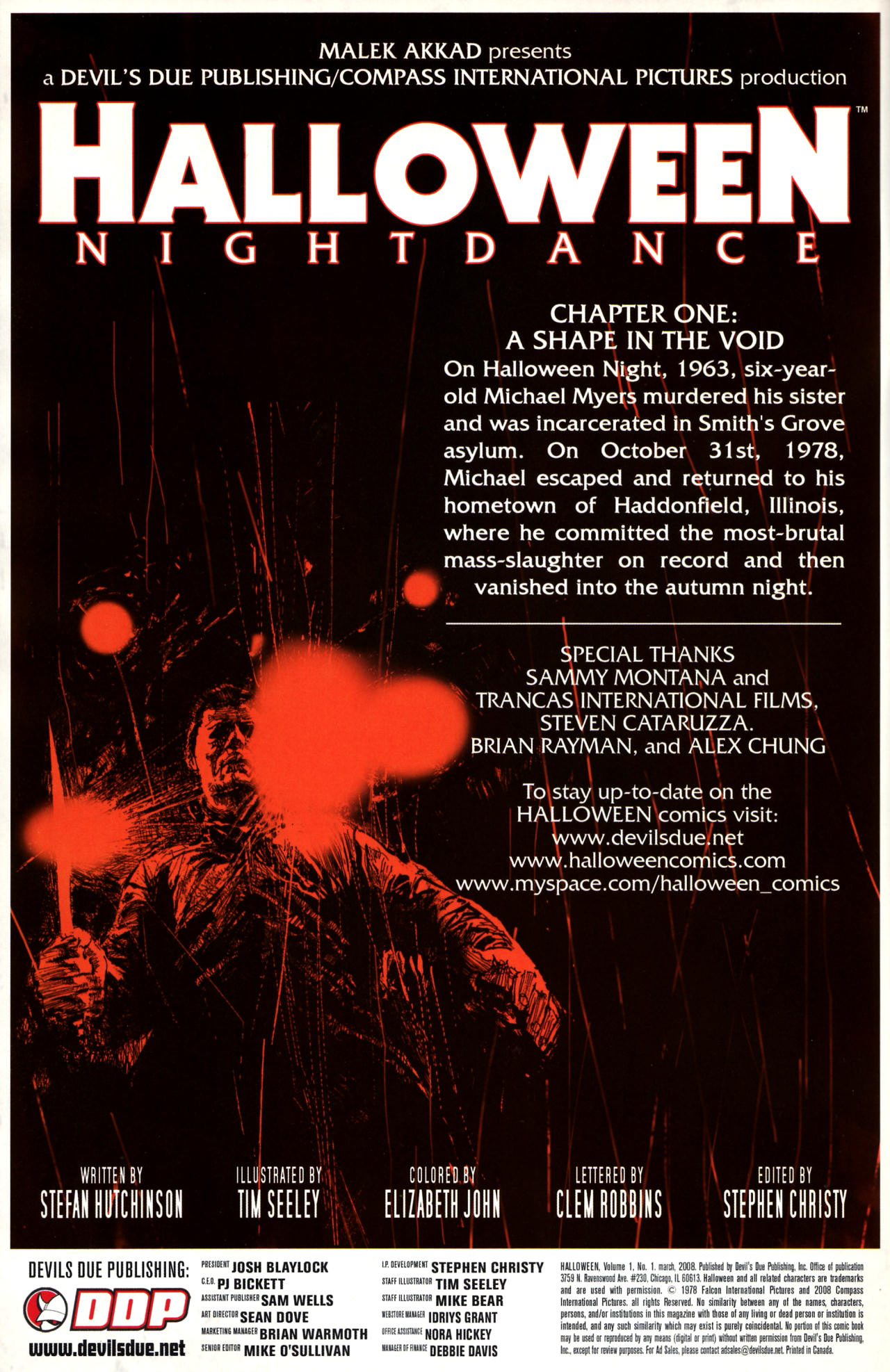 Read online Halloween: Nightdance comic -  Issue #1 - 4