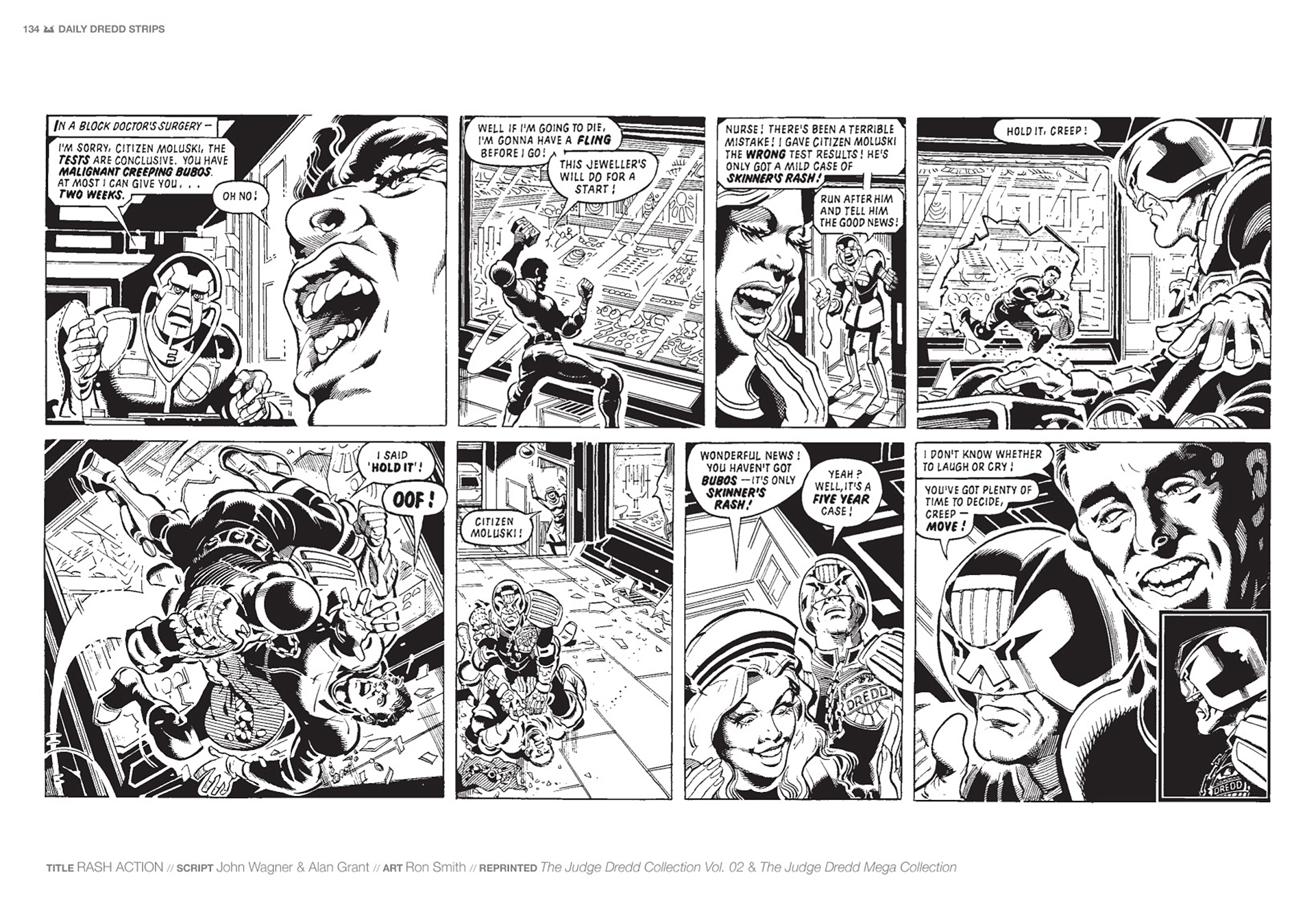 Read online Judge Dredd: The Daily Dredds comic -  Issue # TPB 1 - 137
