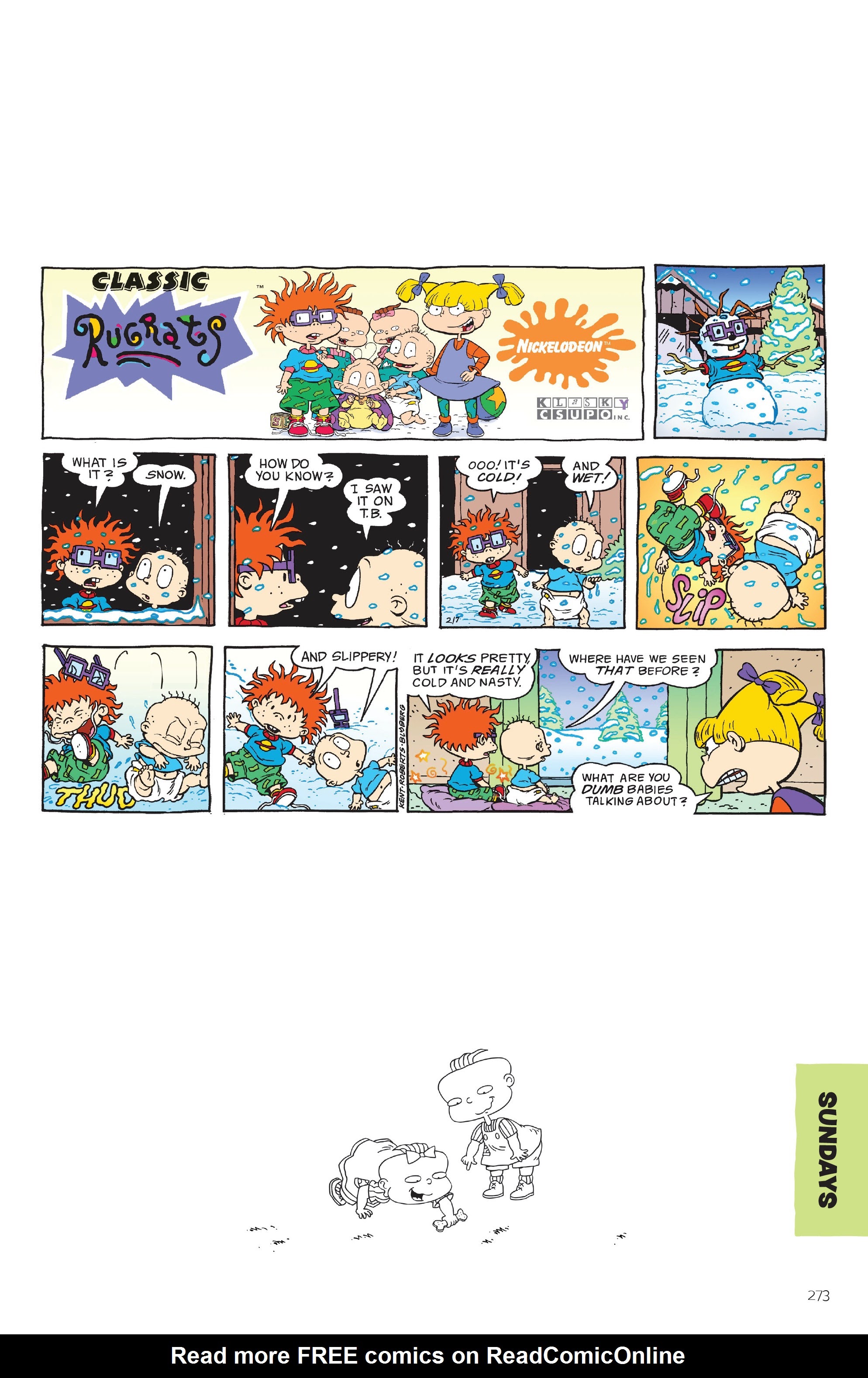 Read online Rugrats: The Newspaper Strips comic -  Issue # TPB (Part 3) - 72