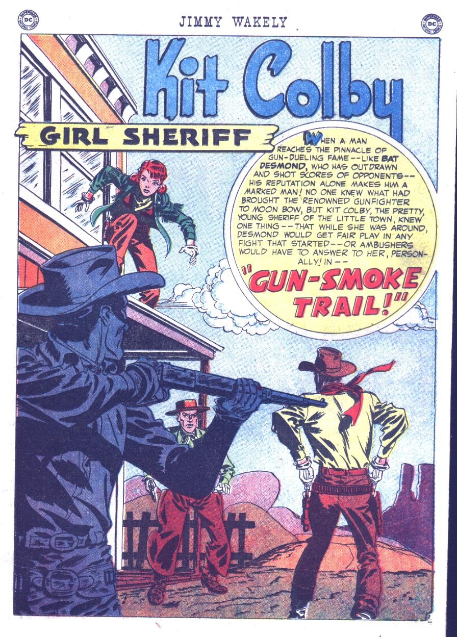 Read online Jimmy Wakely comic -  Issue #9 - 27