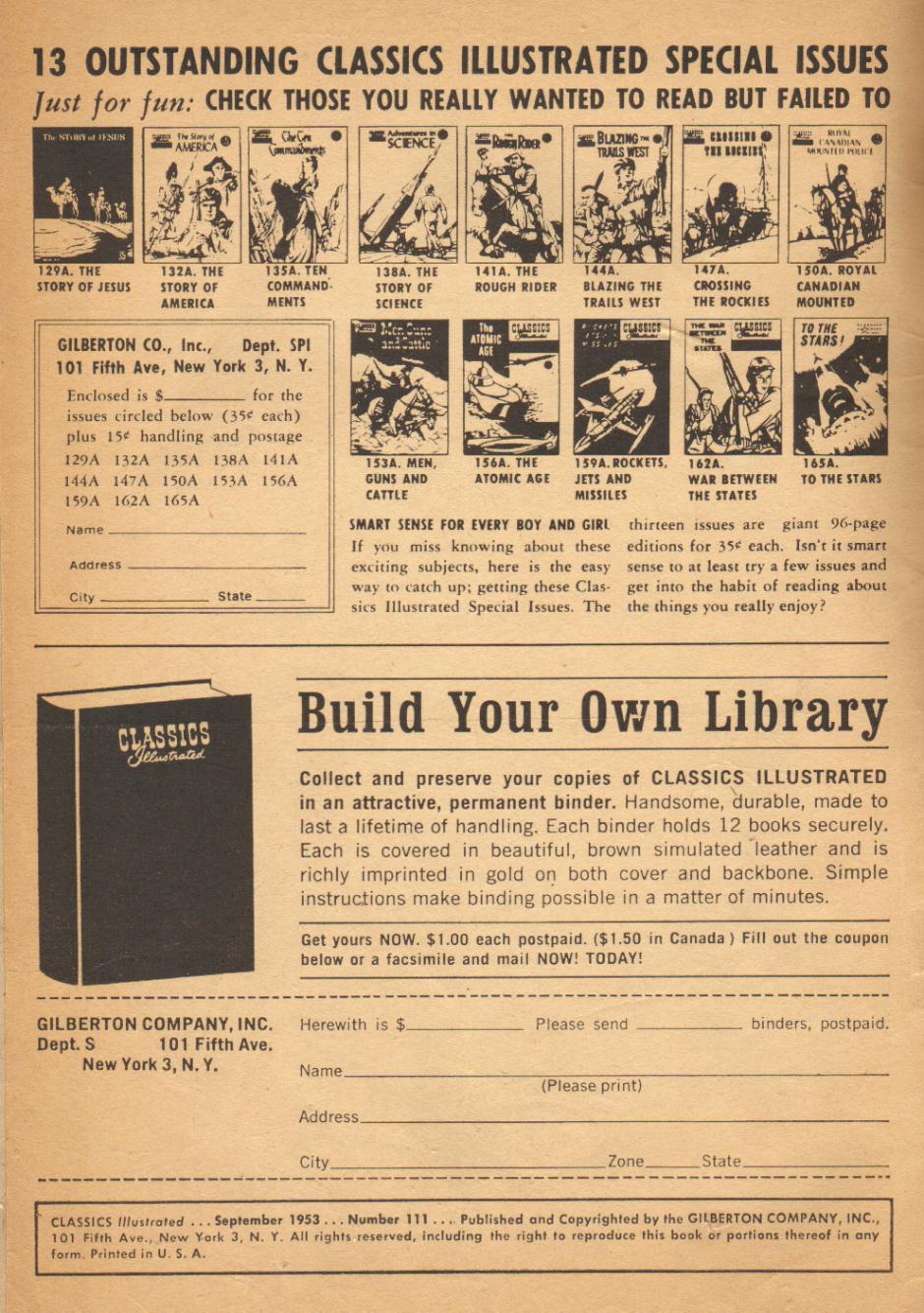 Read online Classics Illustrated comic -  Issue #111 - 2
