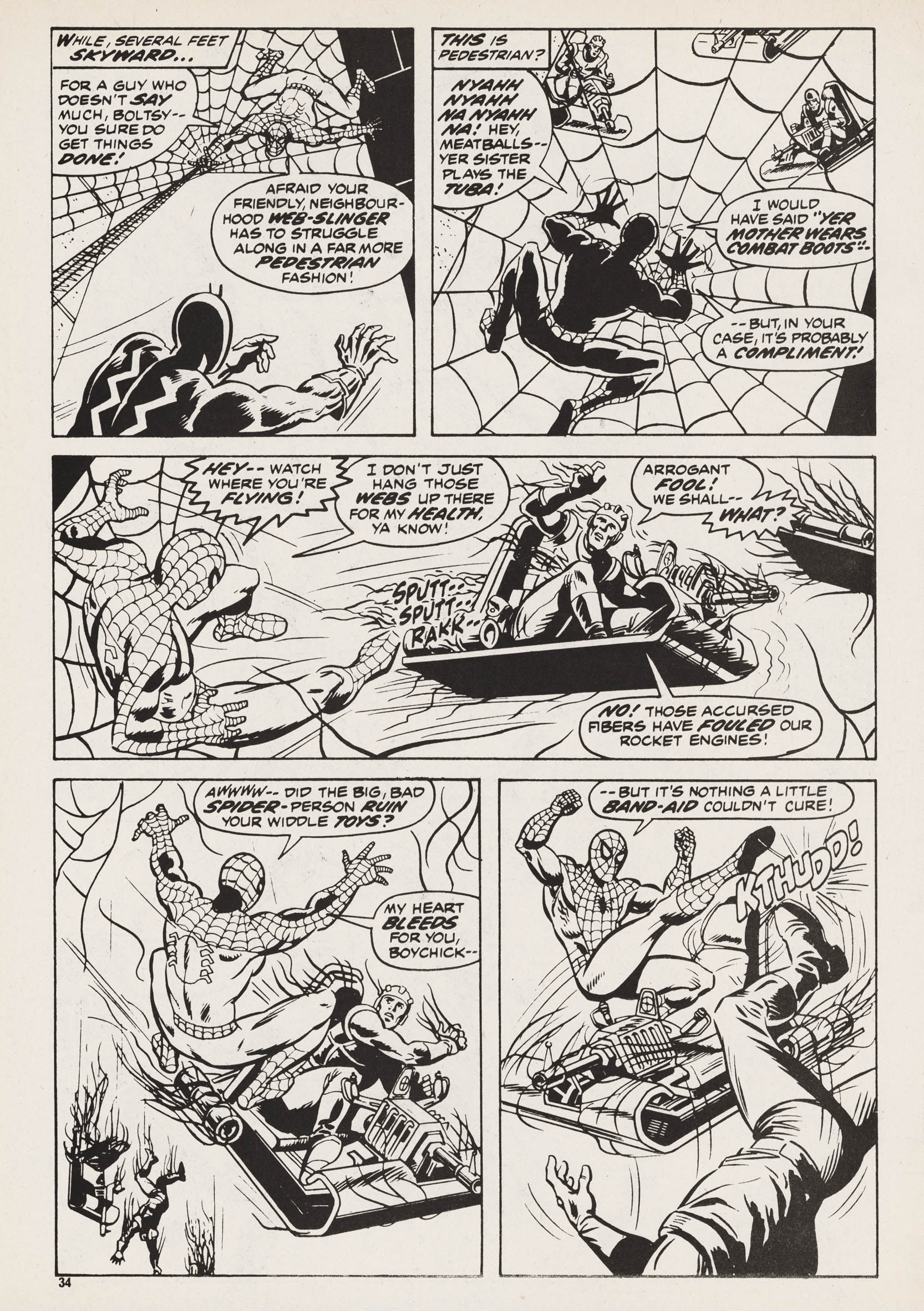 Read online Captain Britain (1976) comic -  Issue #31 - 34