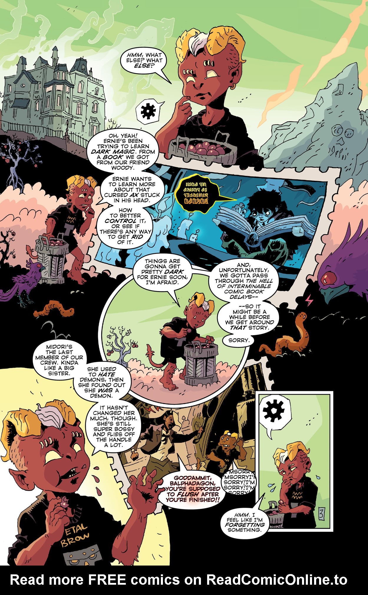 Read online In Hell We Fight! comic -  Issue #5 - 28