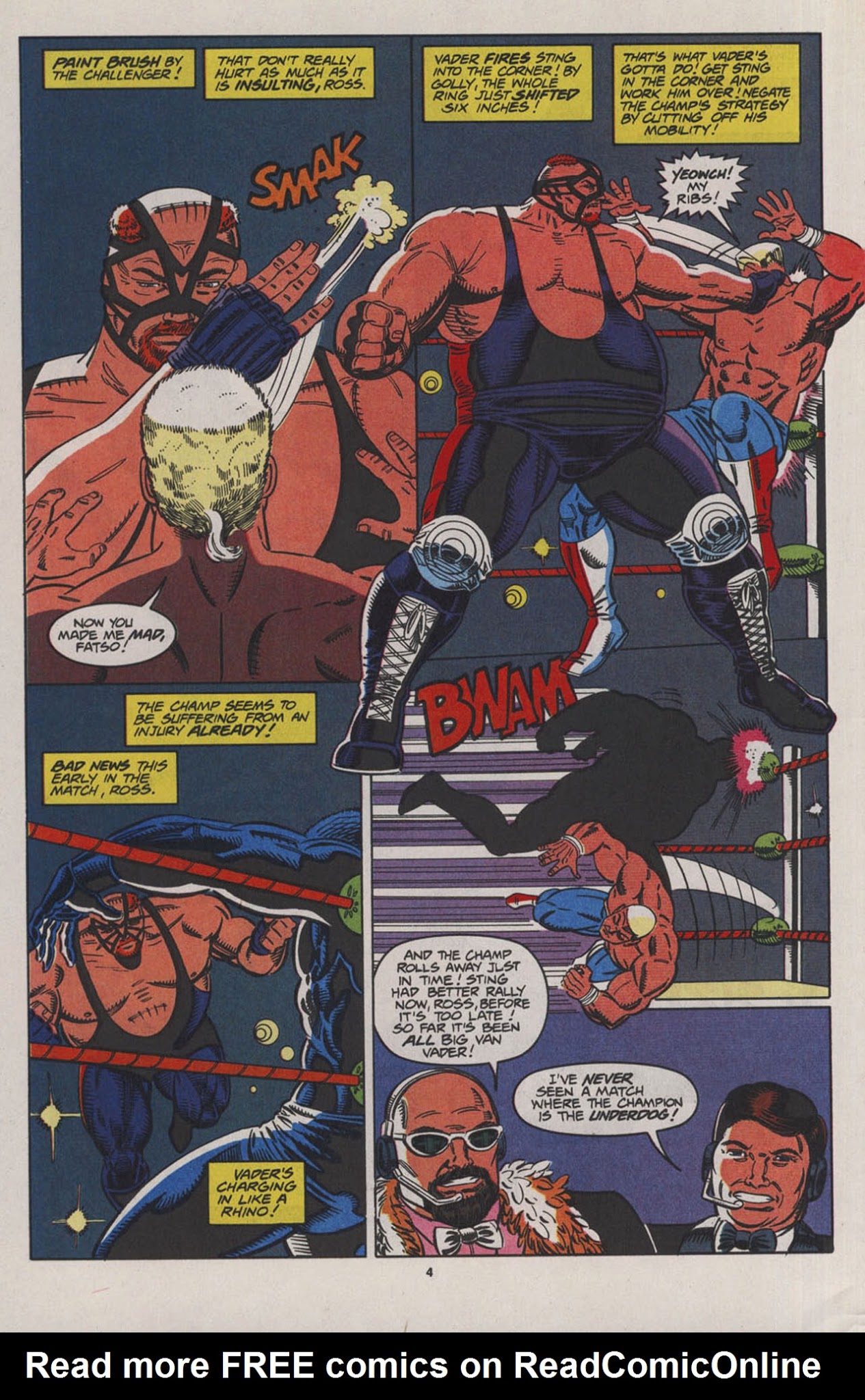 Read online WCW World Championship Wrestling comic -  Issue #12 - 6